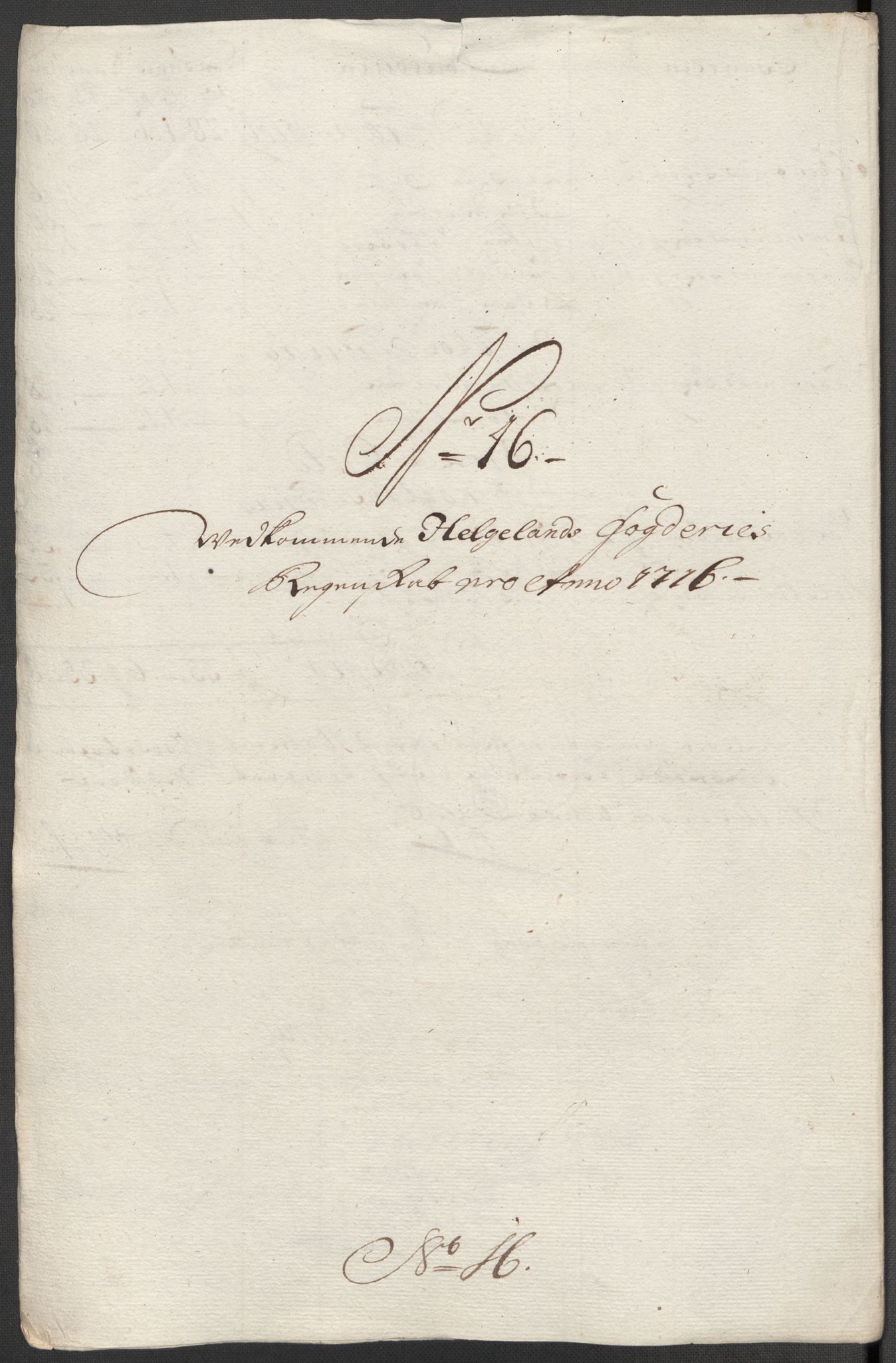 Rentekammeret inntil 1814, Reviderte regnskaper, Fogderegnskap, RA/EA-4092/R65/L4514: Fogderegnskap Helgeland, 1716, s. 206