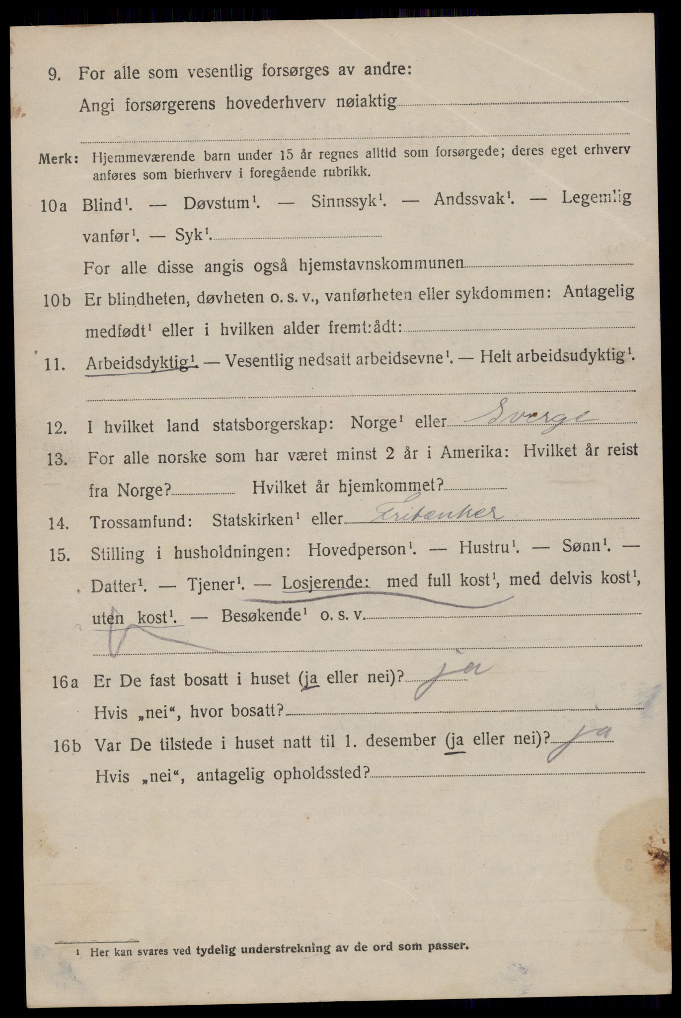 SAKO, Folketelling 1920 for 0826 Tinn herred, 1920, s. 22907