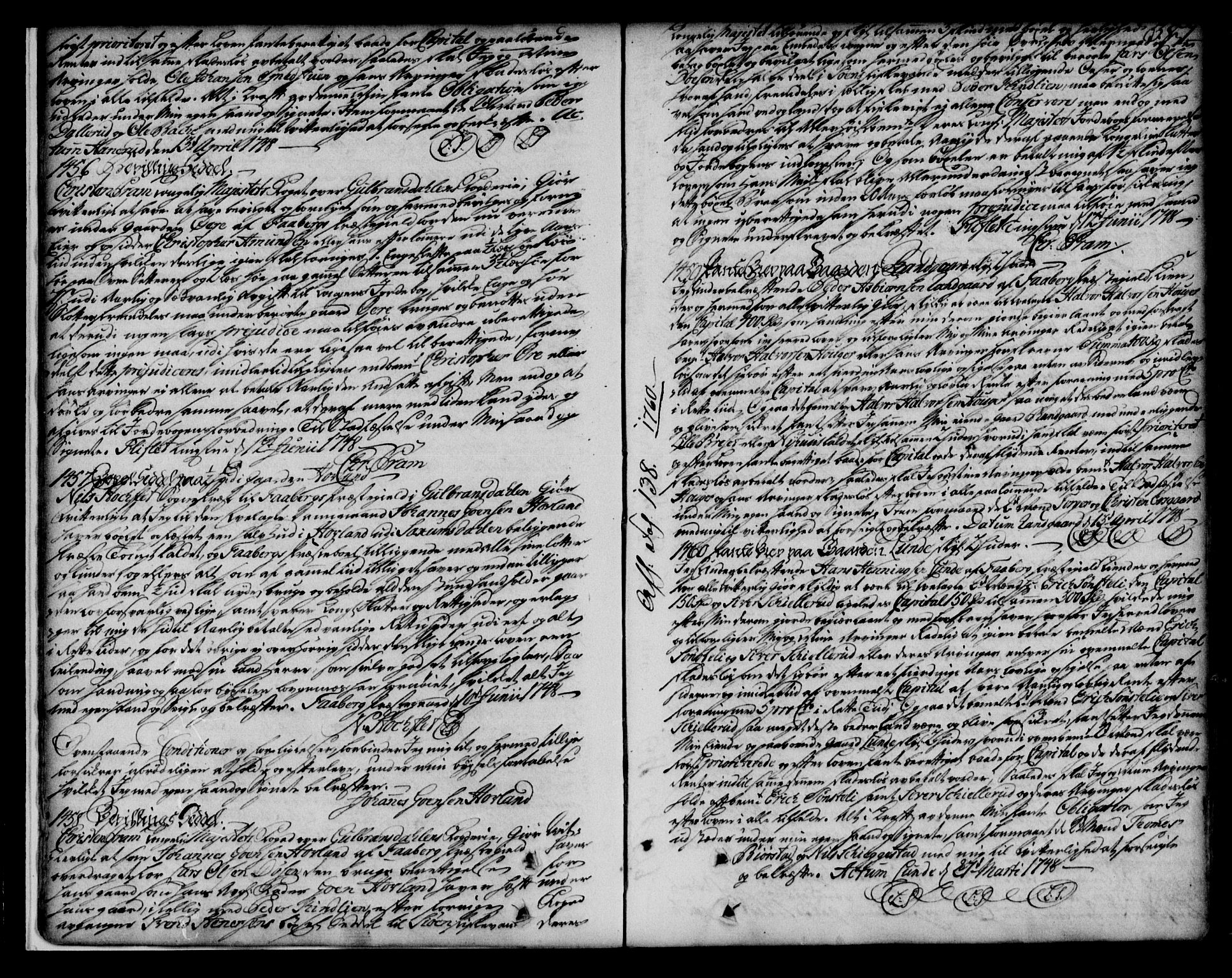 Sør-Gudbrandsdal tingrett, AV/SAH-TING-004/H/Hb/Hba/L0003B: Pantebok nr. I 3b, 1748-1755, s. 387