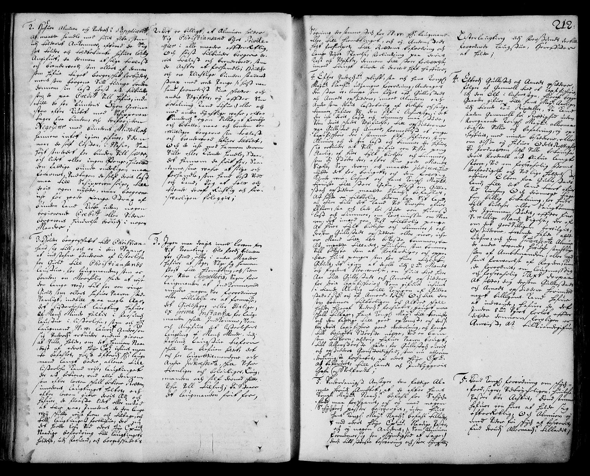 Stattholderembetet 1572-1771, AV/RA-EA-2870/Ad/L0003: Supplikasjons- og resolusjonsprotokoll, 1671-1682, s. 211b-212a
