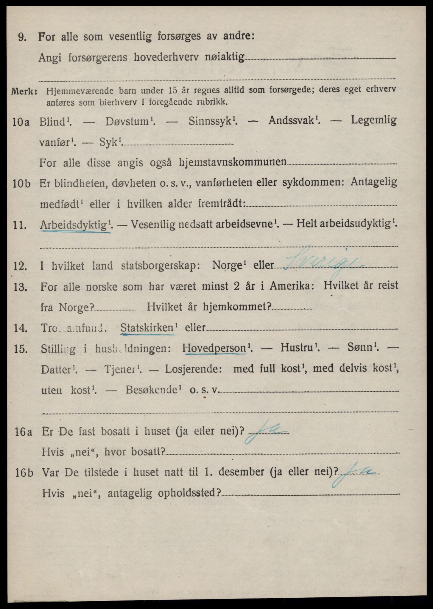 SAT, Folketelling 1920 for 1535 Vestnes herred, 1920, s. 3104