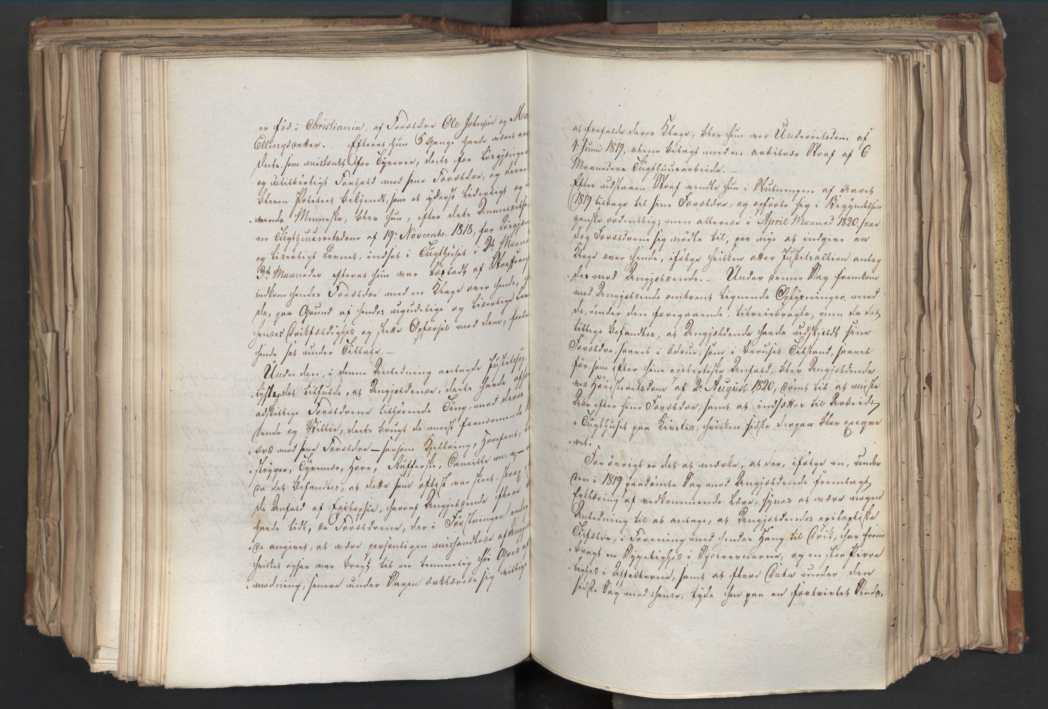 Statsrådsavdelingen i Stockholm, AV/RA-S-1003/D/Da/L0068: Regjeringsinnstillinger nr. 660-876, 1830, s. 489