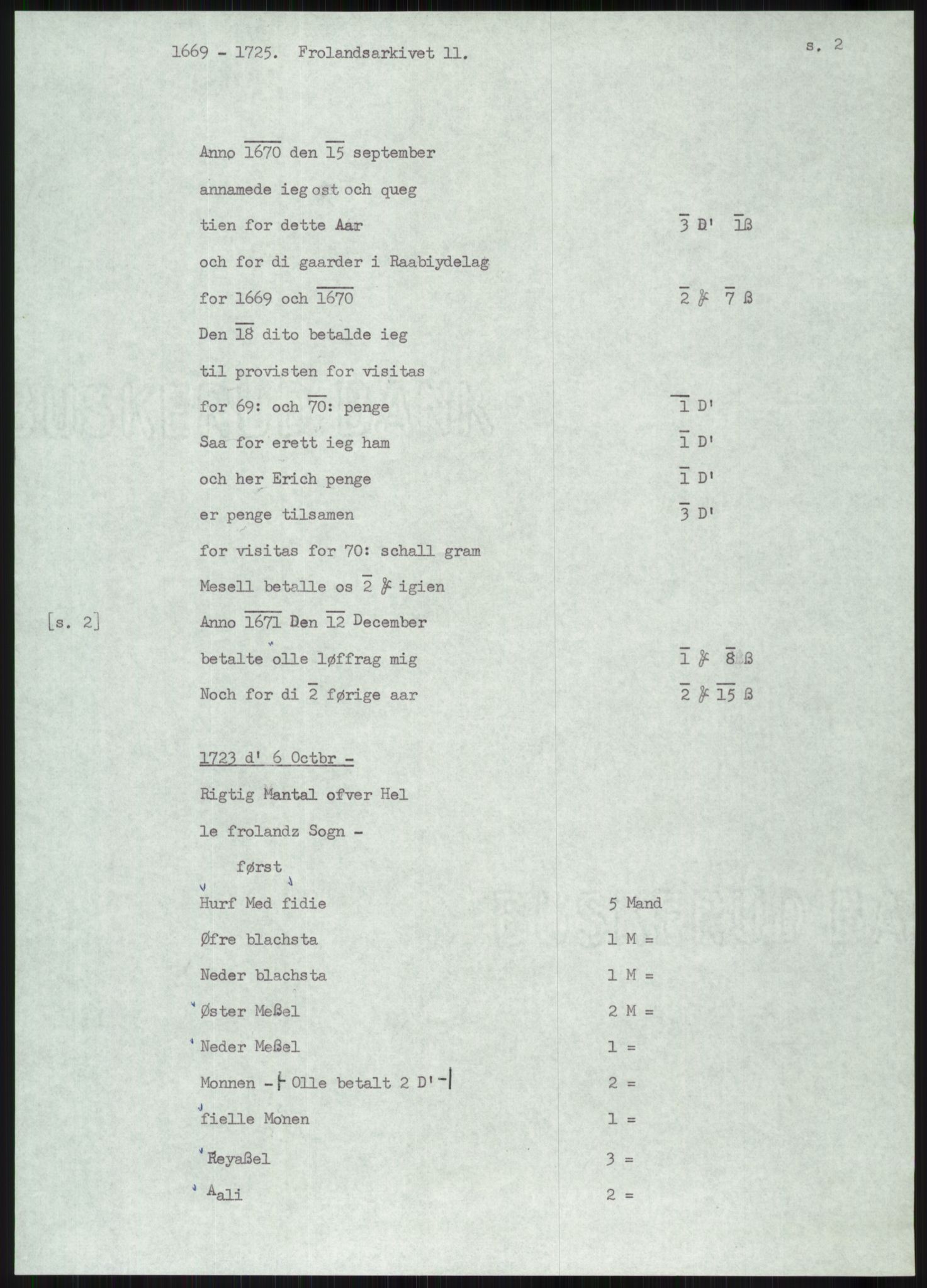 Samlinger til kildeutgivelse, Diplomavskriftsamlingen, AV/RA-EA-4053/H/Ha, s. 2174