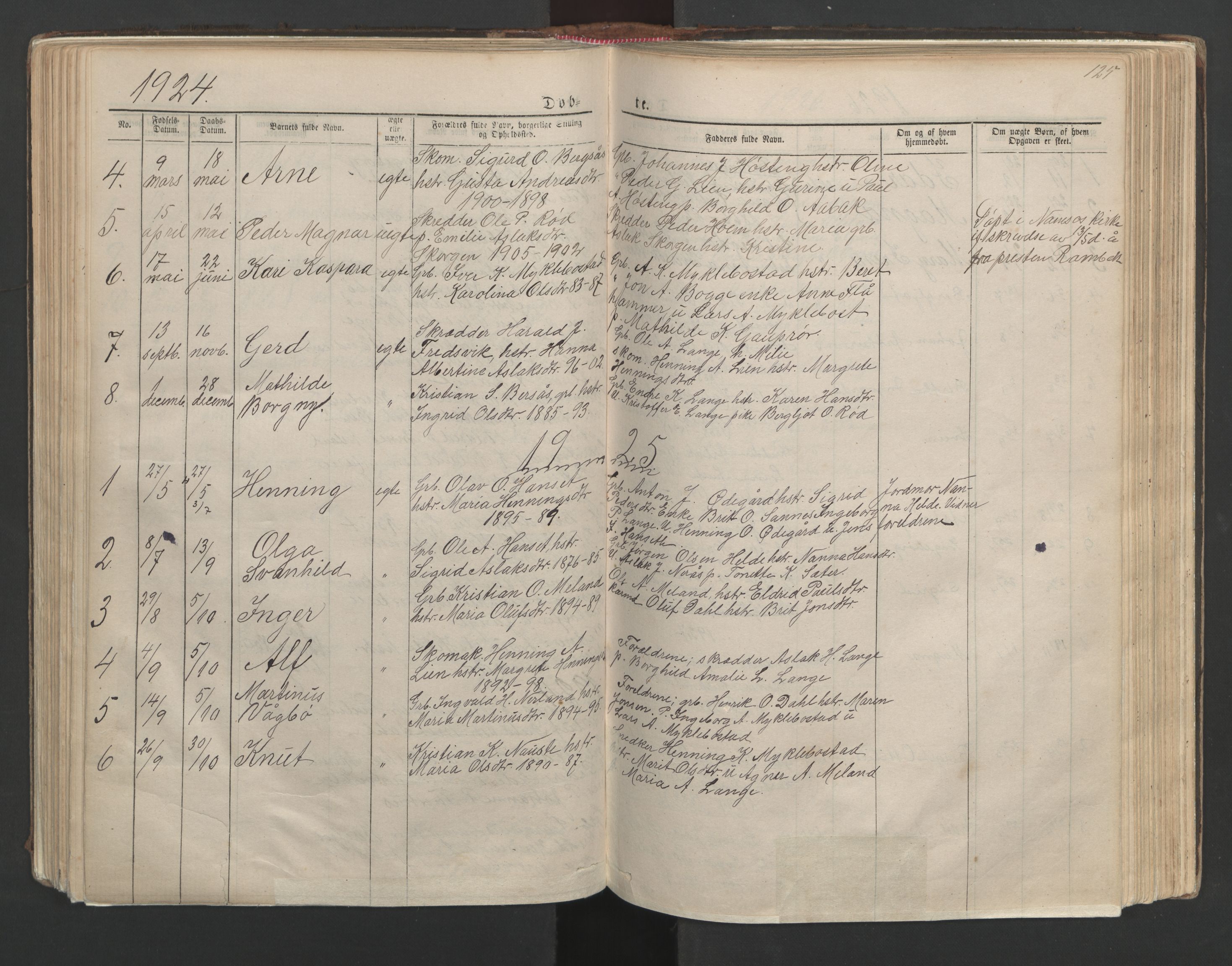 Ministerialprotokoller, klokkerbøker og fødselsregistre - Møre og Romsdal, AV/SAT-A-1454/554/L0645: Klokkerbok nr. 554C02, 1867-1946, s. 125