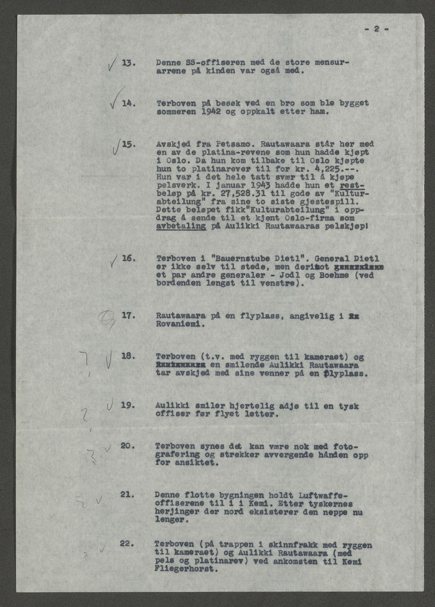 Tyske arkiver, Reichskommissariat, AV/RA-RAFA-2174/E/Ei/L0001: Reise des Reichskommissars nach Nord-Norwegen und Lappland vom 12. bis 23. Oktober 1942 , 1942