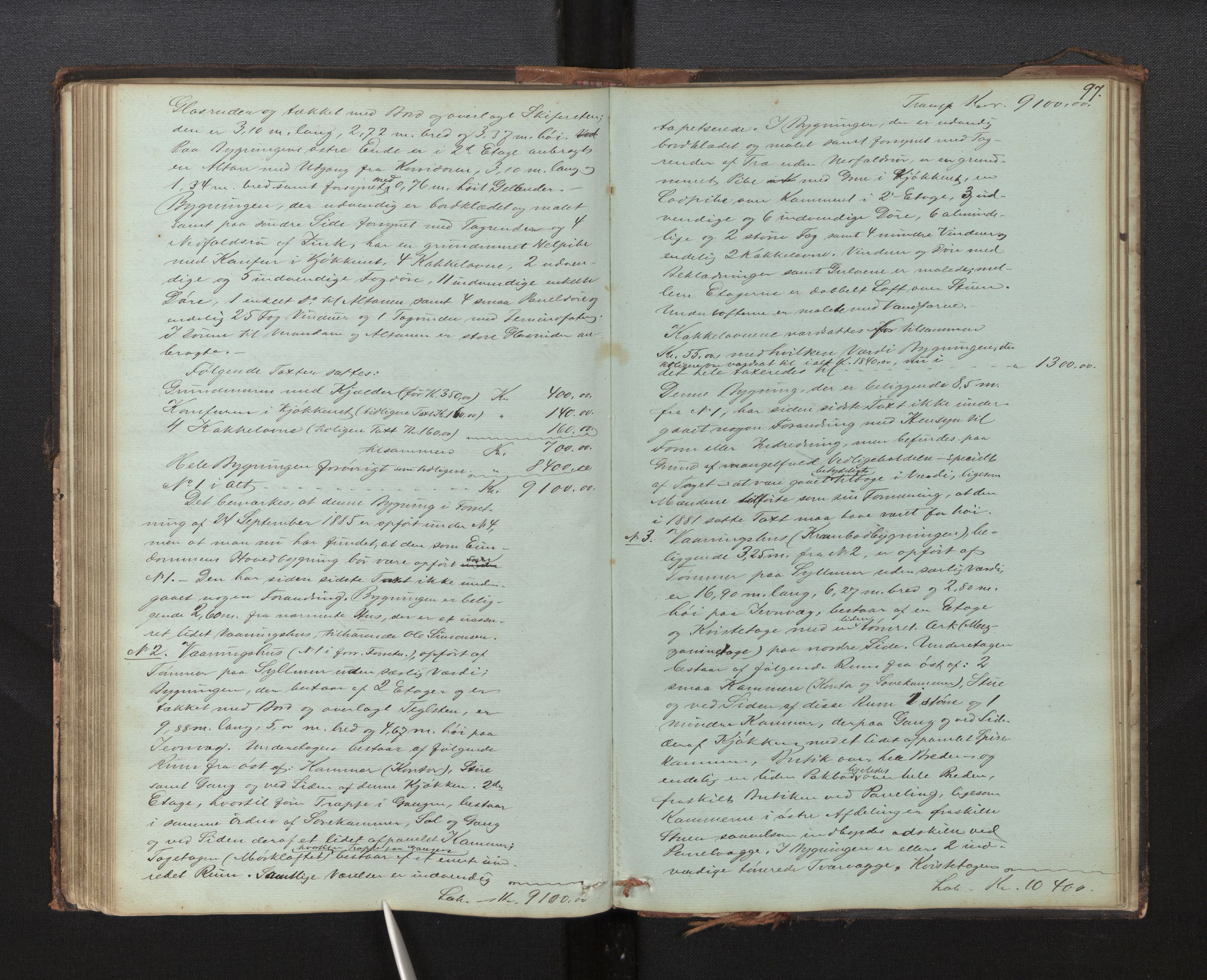 Lensmannen i Nærøy, AV/SAB-A-29601/0012/L0001: Branntakstprotokoll, 1846-1894, s. 96b-97a