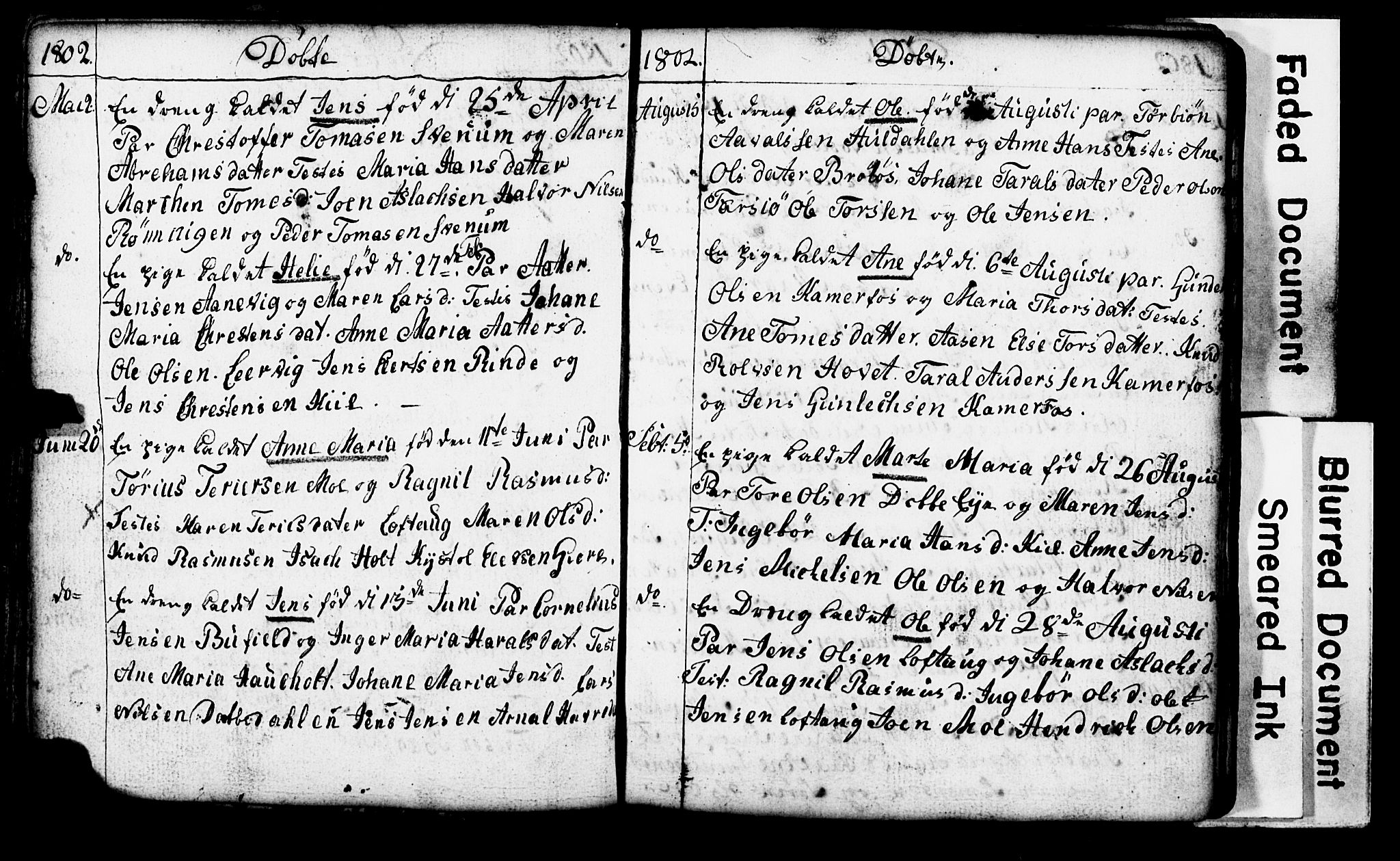Sannidal kirkebøker, AV/SAKO-A-296/G/Ga/L0001: Klokkerbok nr. 1, 1782-1816