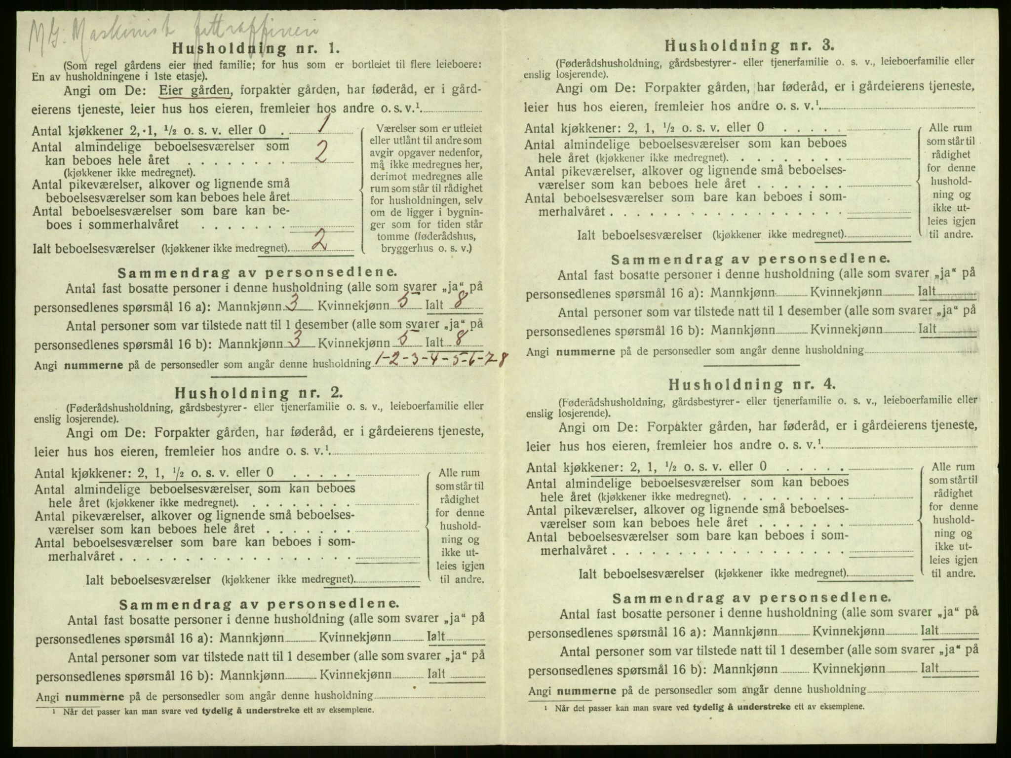 SAKO, Folketelling 1920 for 0724 Sandeherred herred, 1920, s. 3252