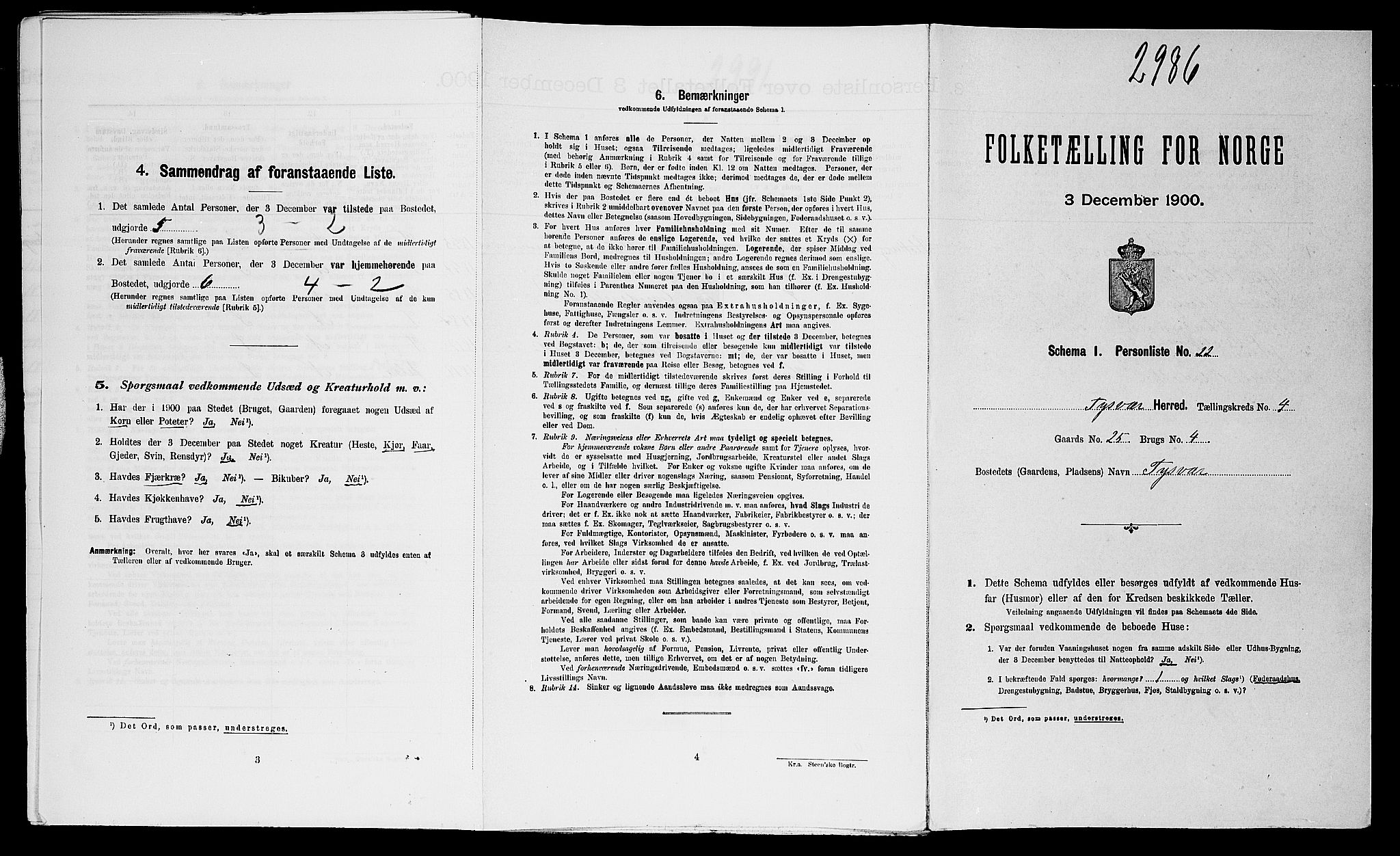 SAST, Folketelling 1900 for 1146 Tysvær herred, 1900, s. 361