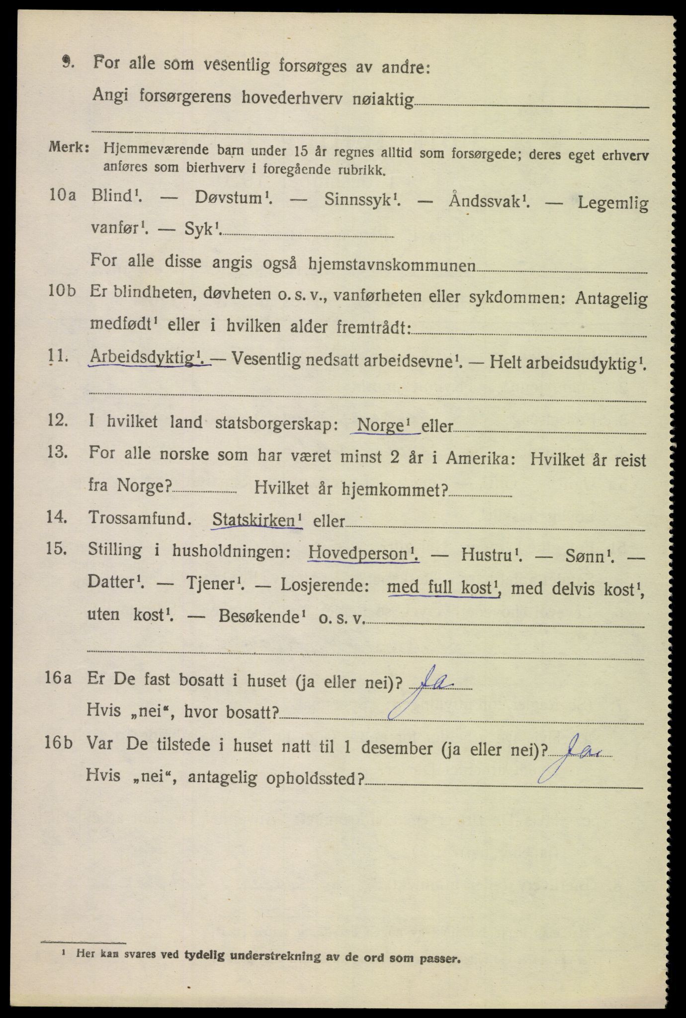 SAH, Folketelling 1920 for 0522 Østre Gausdal herred, 1920, s. 2349