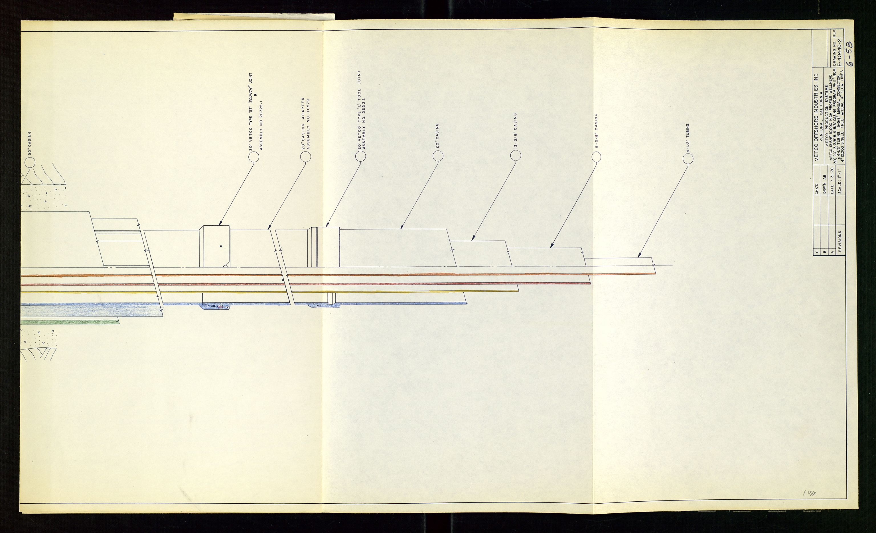 Industridepartementet, Oljekontoret, AV/SAST-A-101348/Dc/L0003: Ekofisk prosjekt, utbygging av Ekofiskfeltet, diverse, 1970-1972