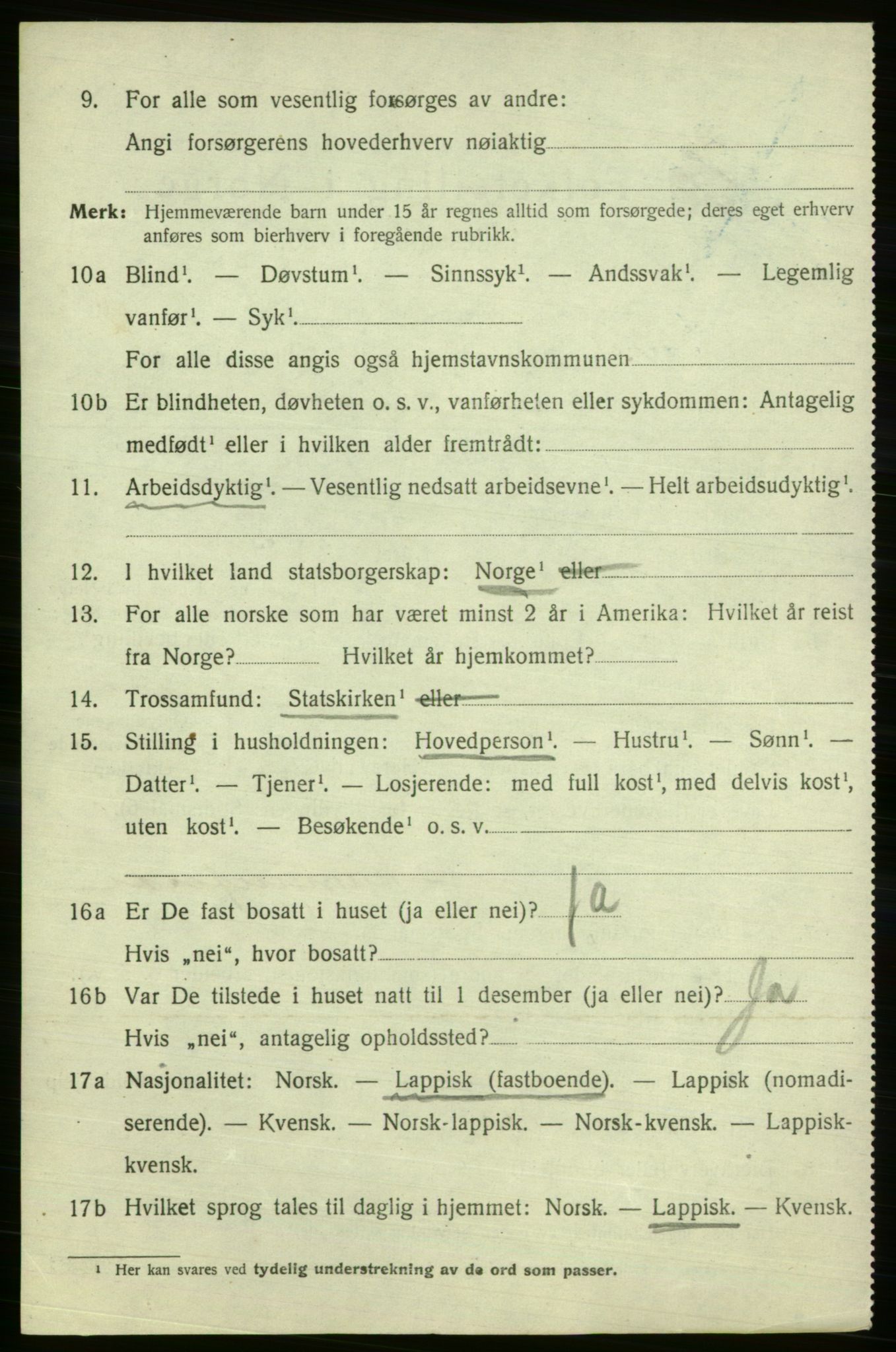 SATØ, Folketelling 1920 for 2024 Berlevåg herred, 1920, s. 2478