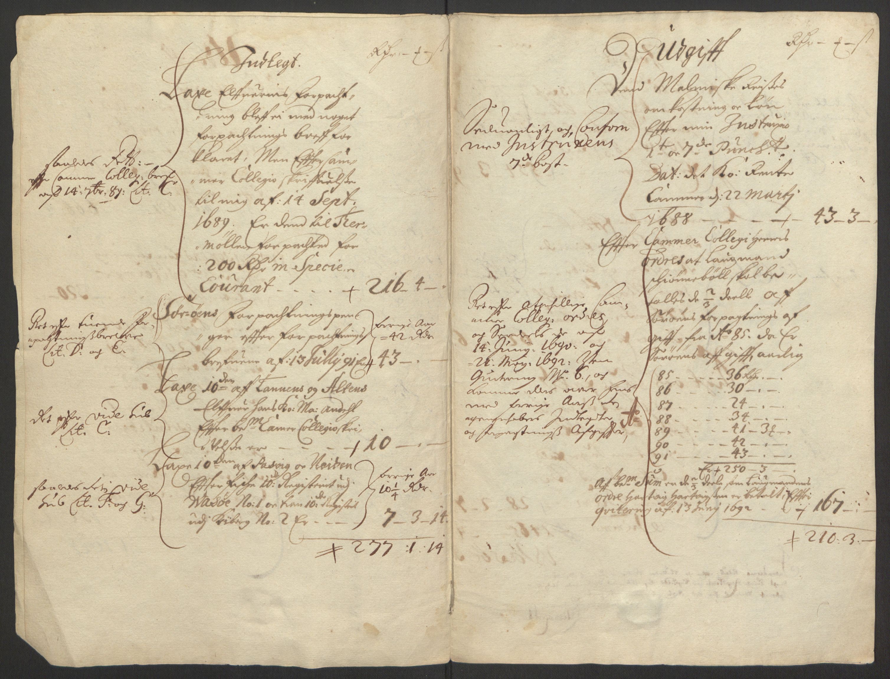 Rentekammeret inntil 1814, Reviderte regnskaper, Fogderegnskap, RA/EA-4092/R69/L4851: Fogderegnskap Finnmark/Vardøhus, 1691-1700, s. 5