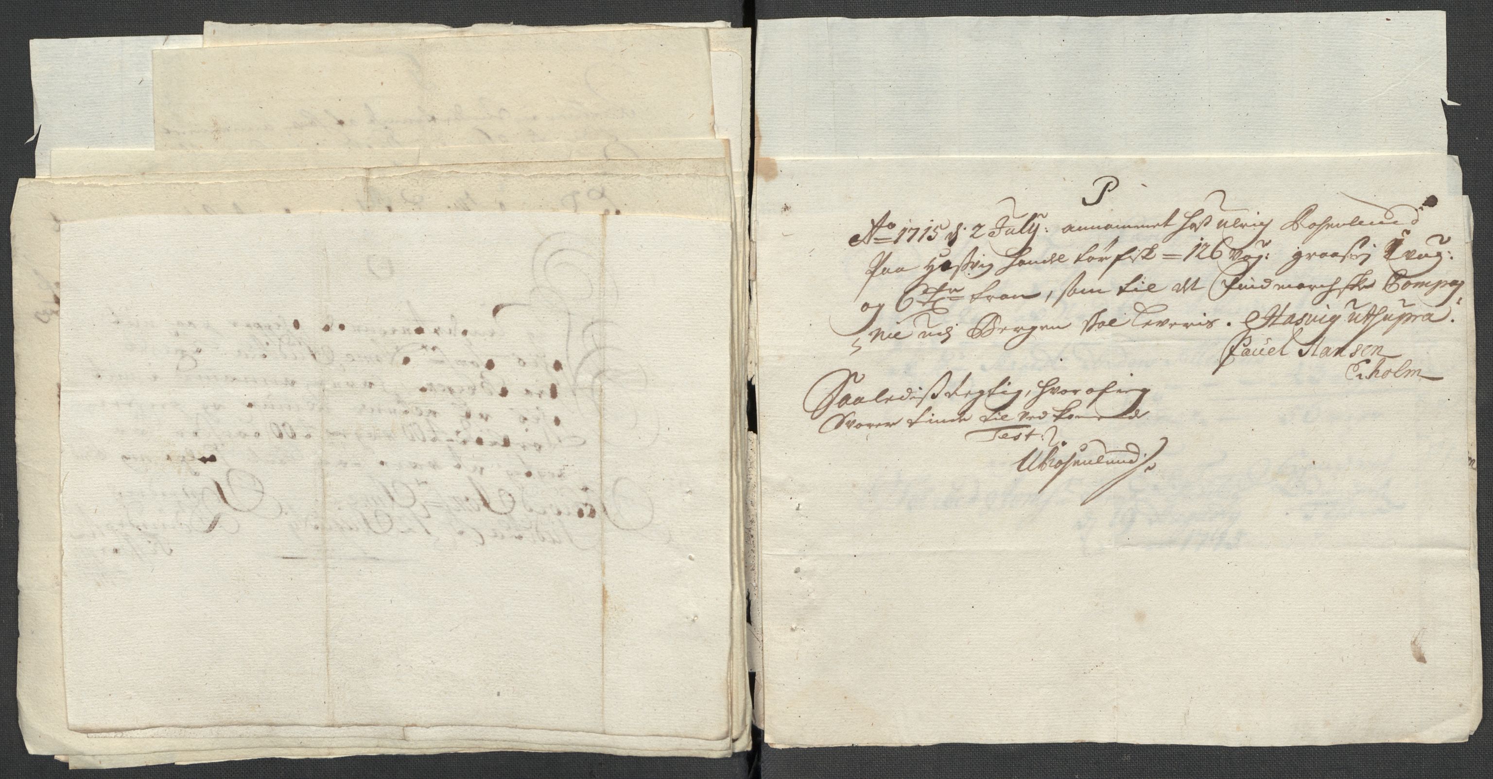 Rentekammeret inntil 1814, Reviderte regnskaper, Fogderegnskap, AV/RA-EA-4092/R69/L4856: Fogderegnskap Finnmark/Vardøhus, 1713-1715, s. 467