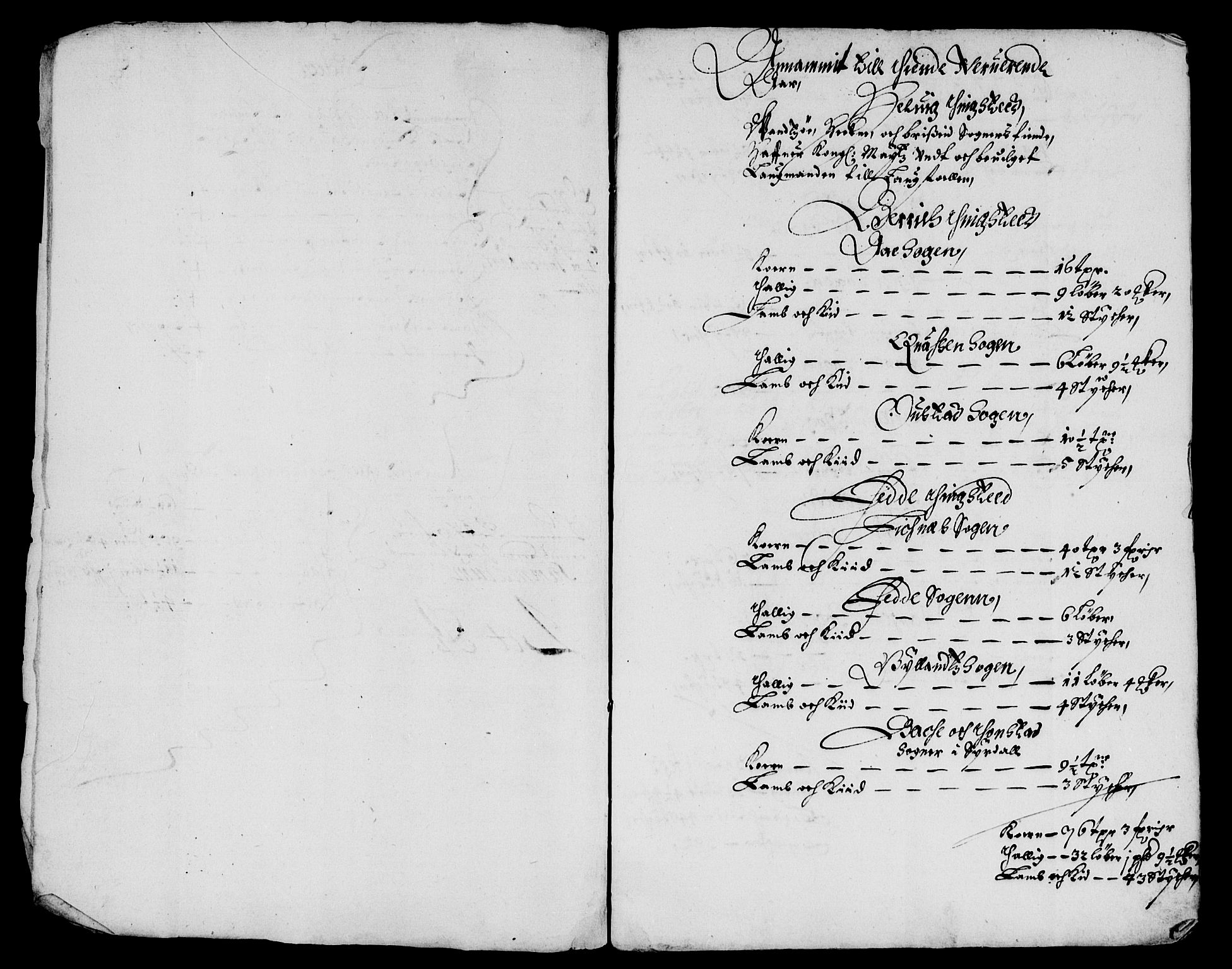 Rentekammeret inntil 1814, Reviderte regnskaper, Lensregnskaper, AV/RA-EA-5023/R/Rb/Rbr/L0021: Lista len, 1655-1659