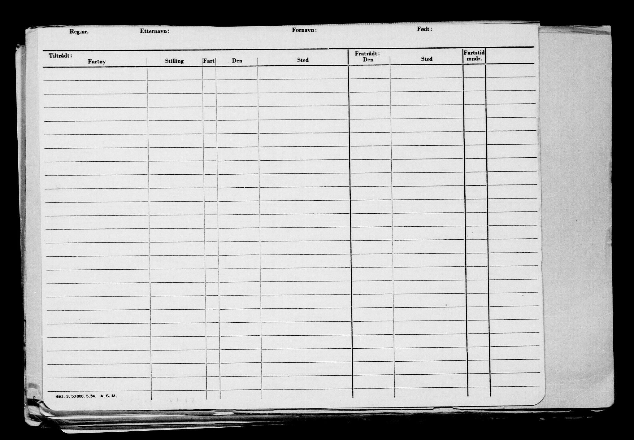 Direktoratet for sjømenn, AV/RA-S-3545/G/Gb/L0158: Hovedkort, 1918, s. 12