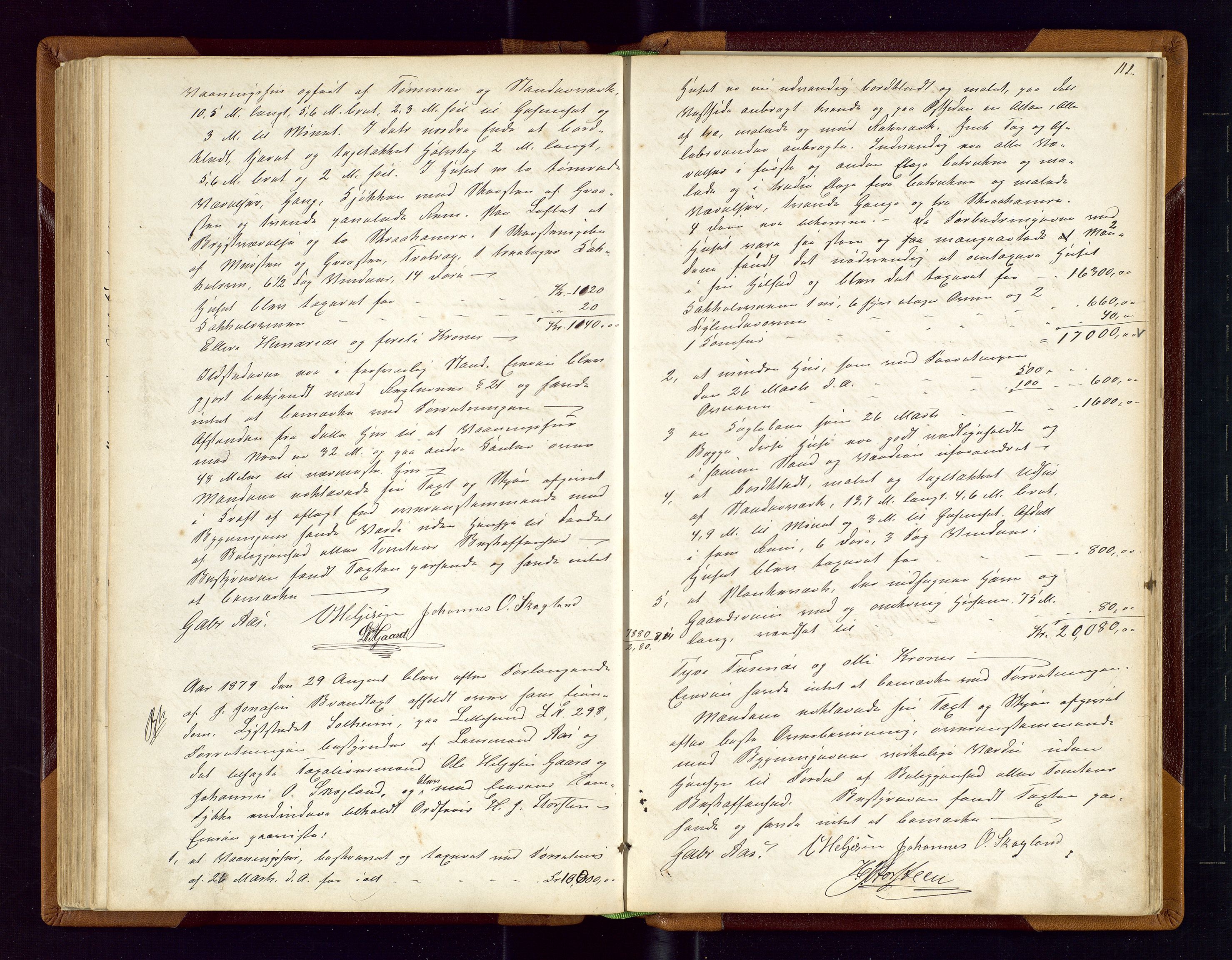 Torvestad lensmannskontor, AV/SAST-A-100307/1/Goa/L0001: "Brandtaxationsprotokol for Torvestad Thinglag", 1867-1883, s. 110b-111a