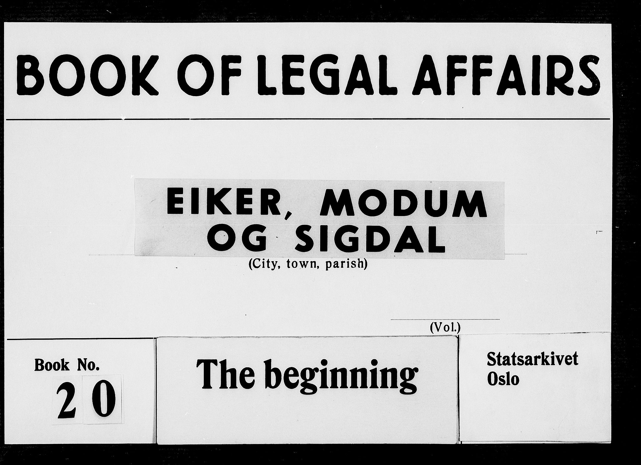 Eiker, Modum og Sigdal sorenskriveri, SAKO/A-123/F/Fa/Faa/L0020: Tingbok, 1685