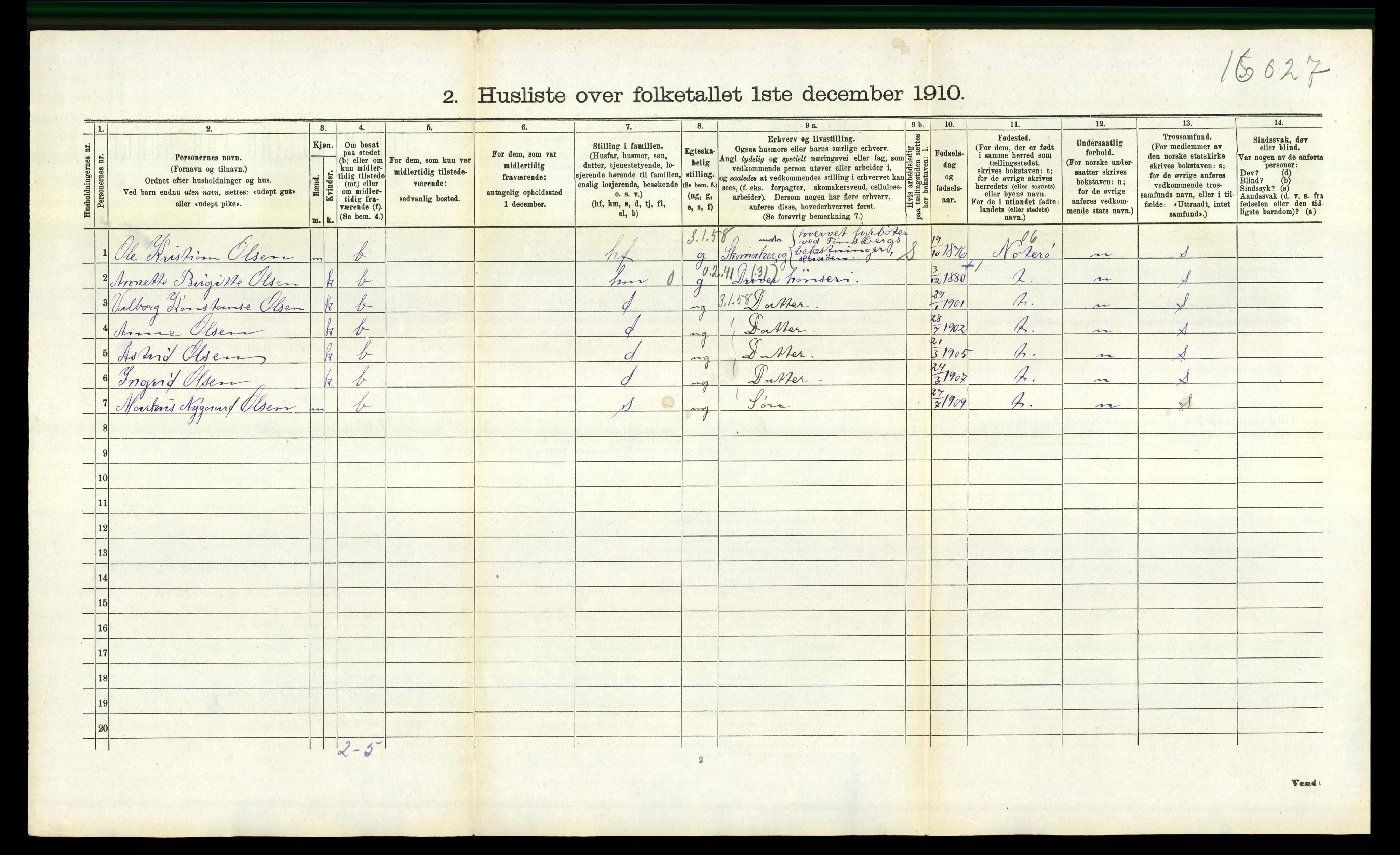 RA, Folketelling 1910 for 0723 Tjøme herred, 1910, s. 980