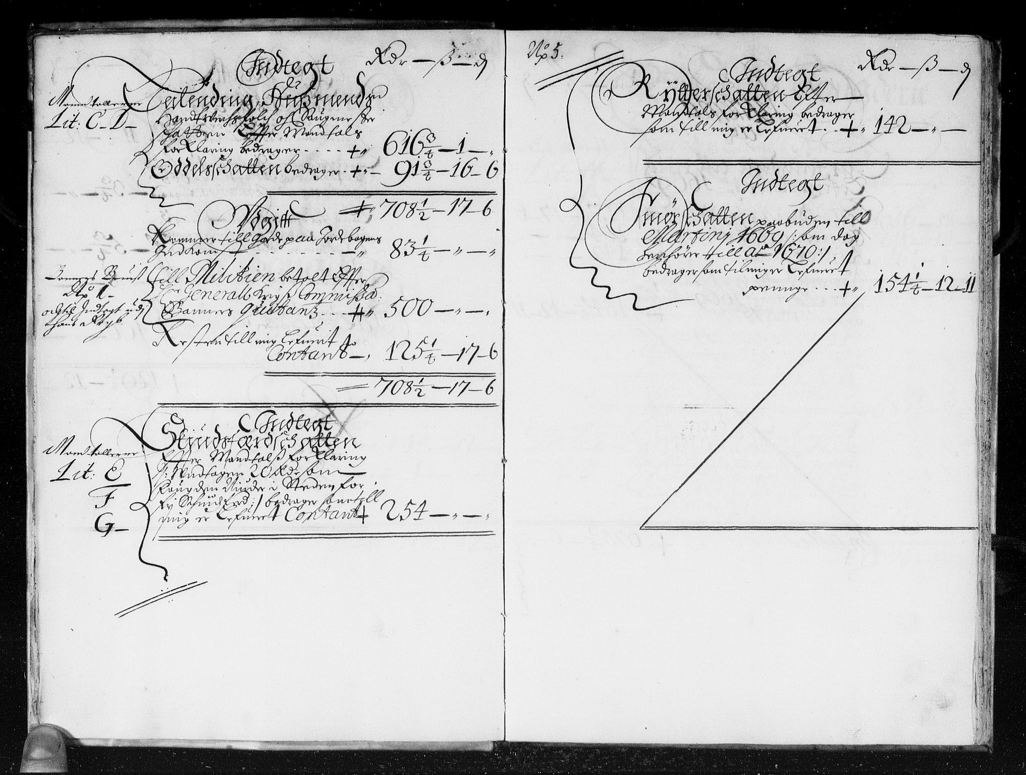 Rentekammeret inntil 1814, Reviderte regnskaper, Stiftamtstueregnskaper, Landkommissariatet på Akershus og Akershus stiftamt, AV/RA-EA-5869/R/Rb/L0055: Akershus stiftamt, 1666-1669