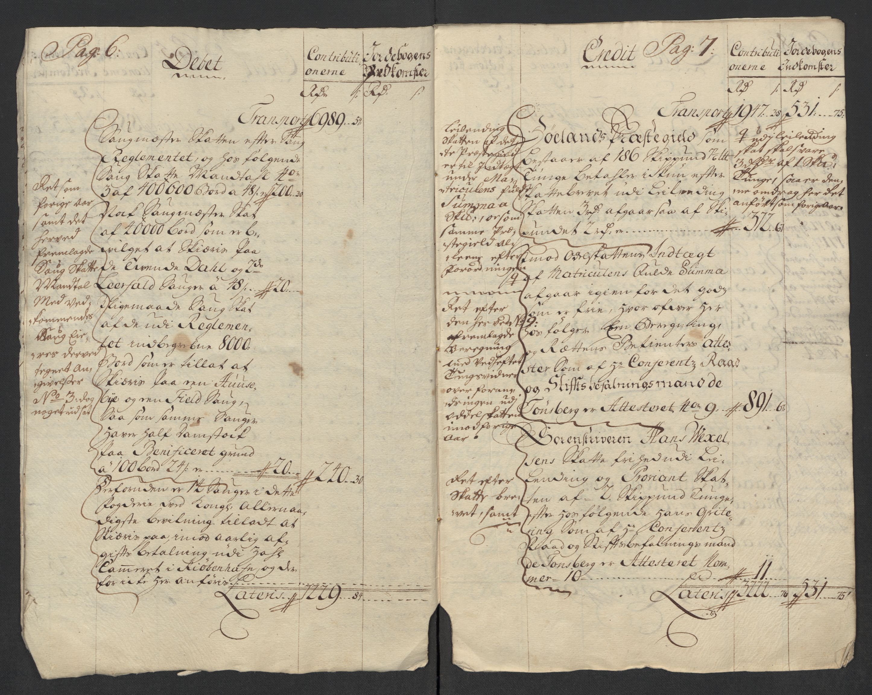 Rentekammeret inntil 1814, Reviderte regnskaper, Fogderegnskap, AV/RA-EA-4092/R11/L0599: Fogderegnskap Nedre Romerike, 1717, s. 6