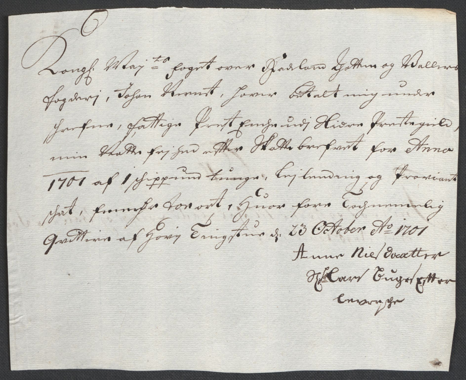 Rentekammeret inntil 1814, Reviderte regnskaper, Fogderegnskap, RA/EA-4092/R18/L1299: Fogderegnskap Hadeland, Toten og Valdres, 1701, s. 383