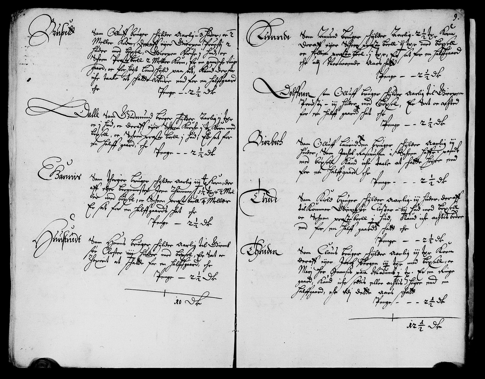 Rentekammeret inntil 1814, Reviderte regnskaper, Lensregnskaper, AV/RA-EA-5023/R/Rb/Rbp/L0042: Bratsberg len, 1655-1657