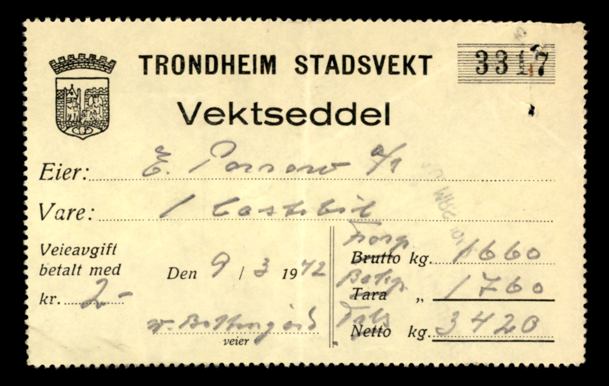 Møre og Romsdal vegkontor - Ålesund trafikkstasjon, AV/SAT-A-4099/F/Fe/L0033: Registreringskort for kjøretøy T 12151 - T 12474, 1927-1998, s. 1507