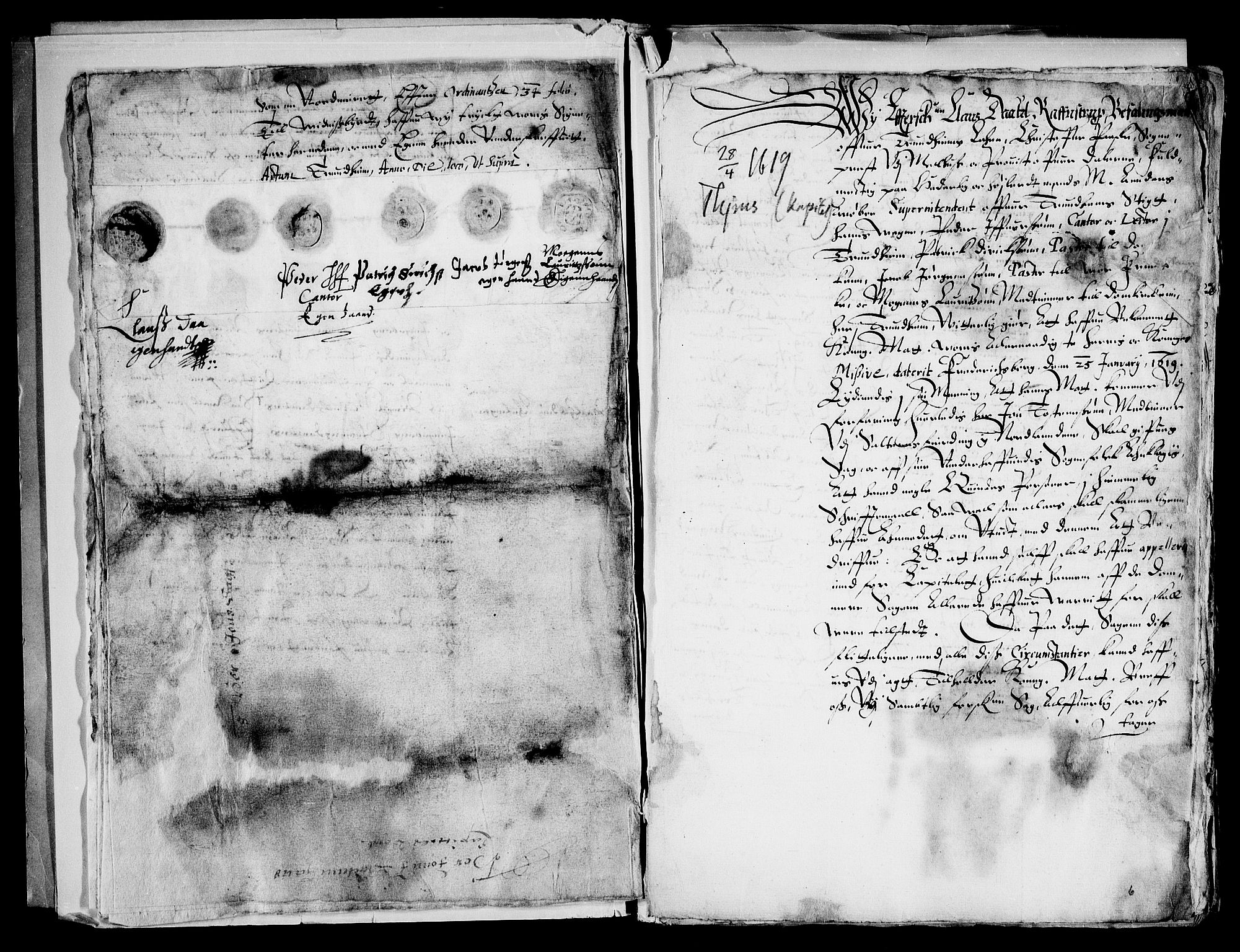 Danske Kanselli, Skapsaker, AV/RA-EA-4061/F/L0117: Skap 16, pakke 48-49A, 1622-1808, s. 15