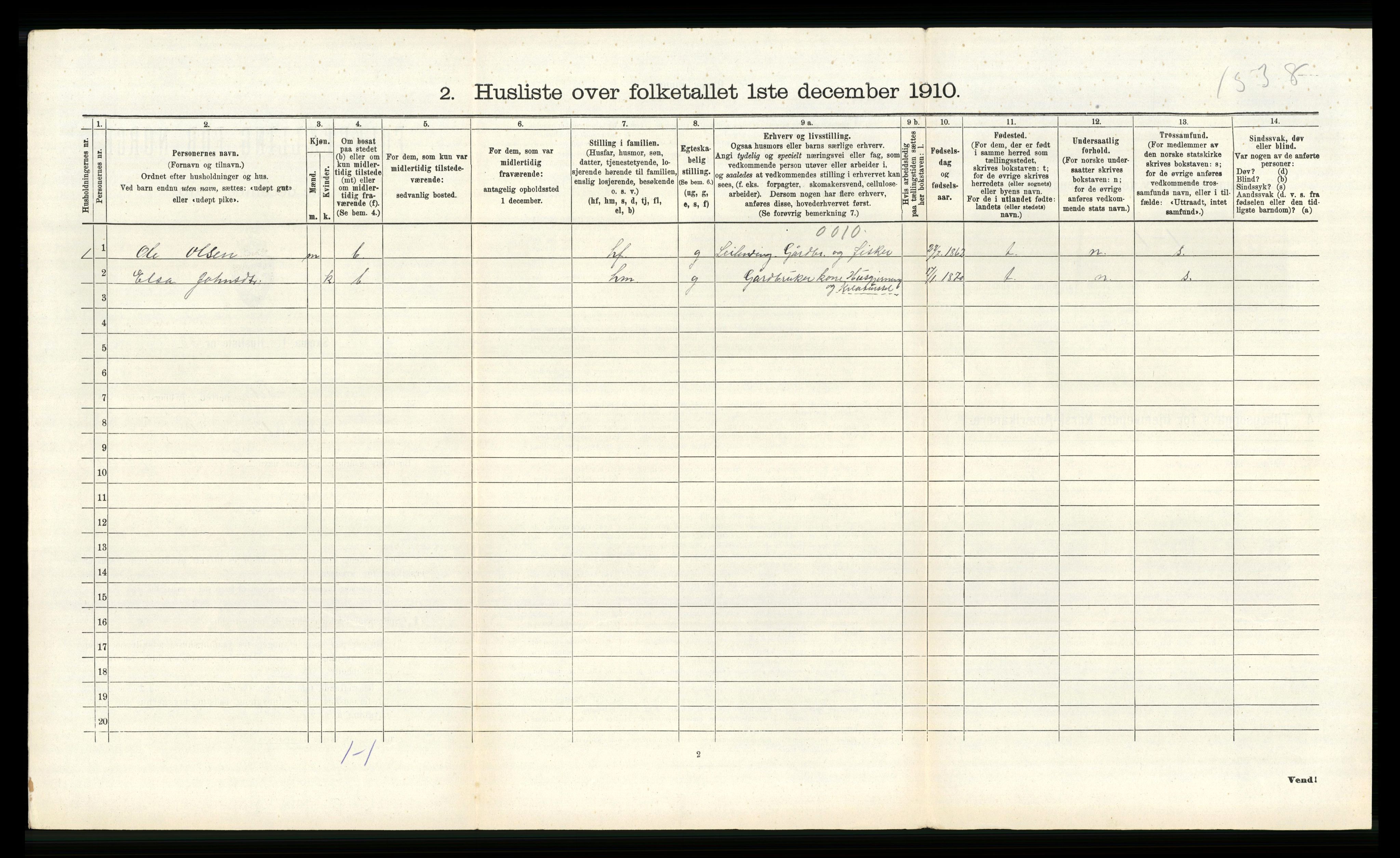 RA, Folketelling 1910 for 1222 Fitjar herred, 1910, s. 224