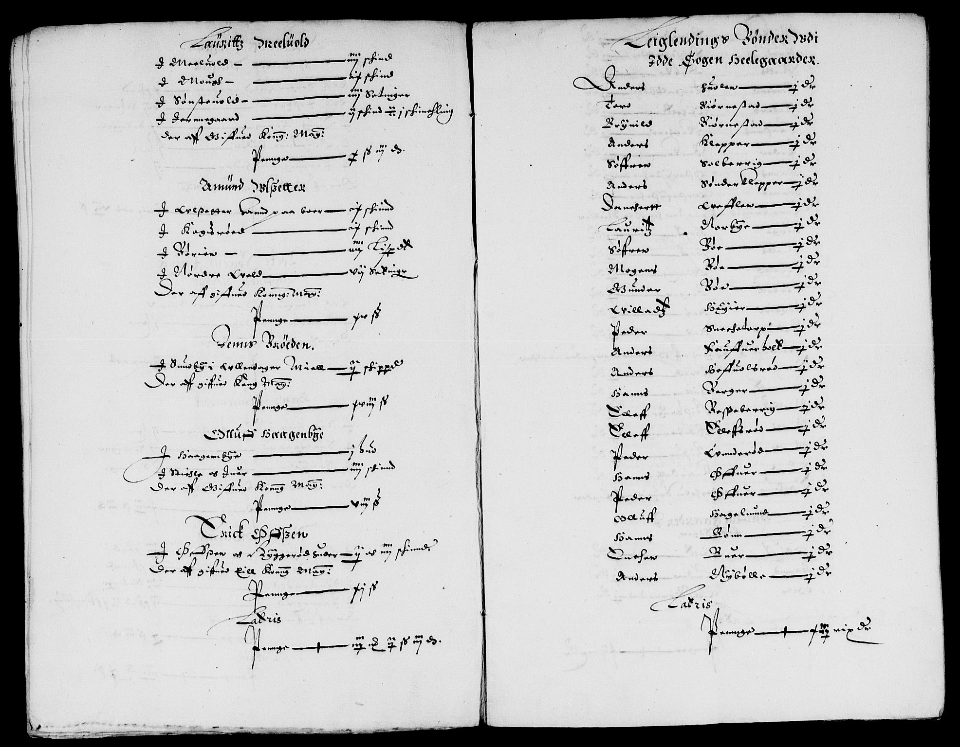 Rentekammeret inntil 1814, Reviderte regnskaper, Lensregnskaper, RA/EA-5023/R/Rb/Rbb/L0004: Idd og Marker len, 1642-1644