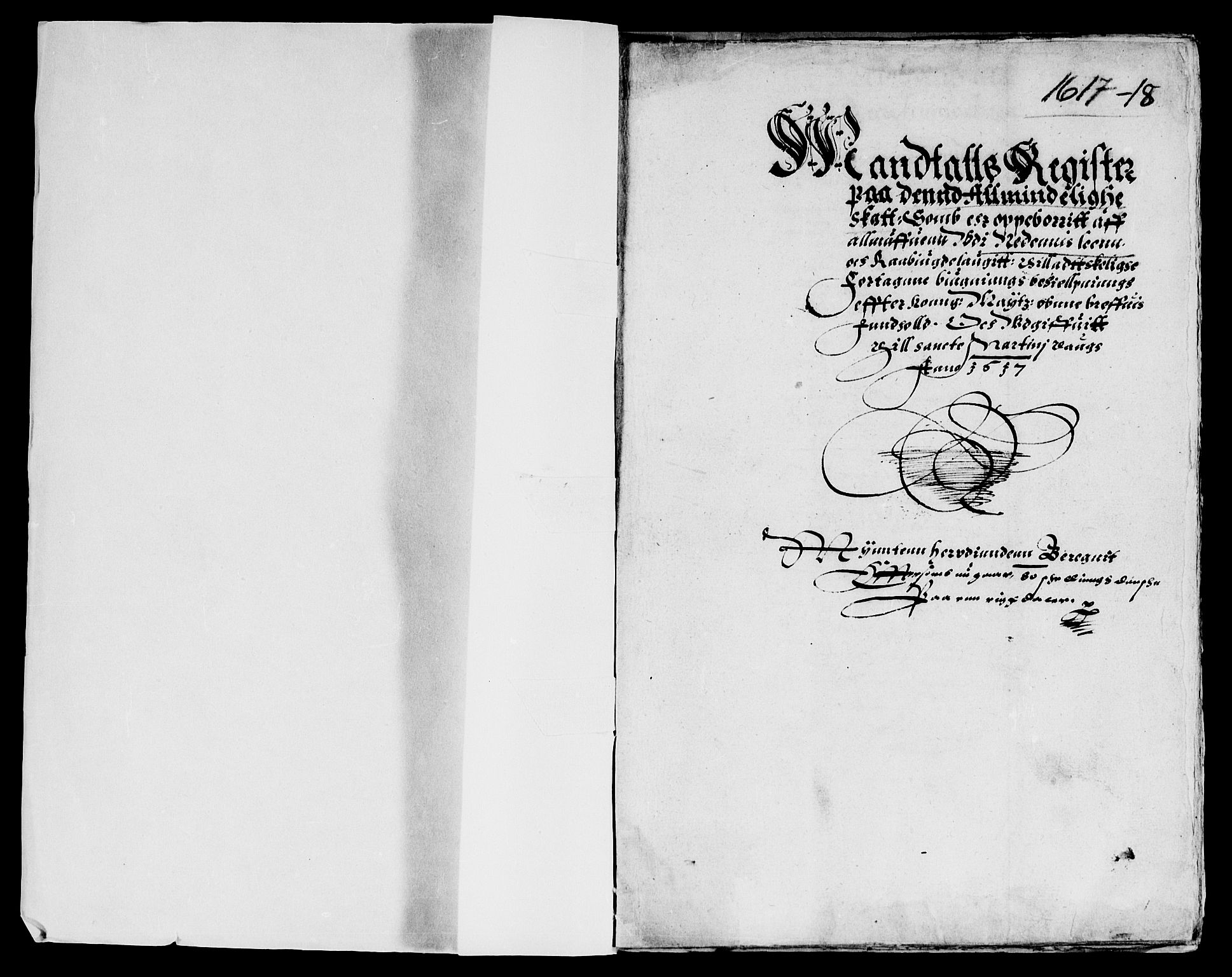 Rentekammeret inntil 1814, Reviderte regnskaper, Lensregnskaper, RA/EA-5023/R/Rb/Rbq/L0010: Nedenes len. Mandals len. Råbyggelag., 1617-1619