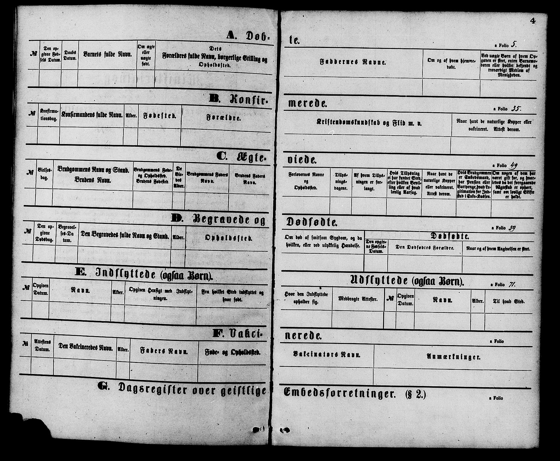 Kvinesdal sokneprestkontor, AV/SAK-1111-0026/F/Fa/Faa/L0003: Ministerialbok nr. A 3, 1877-1882, s. 4