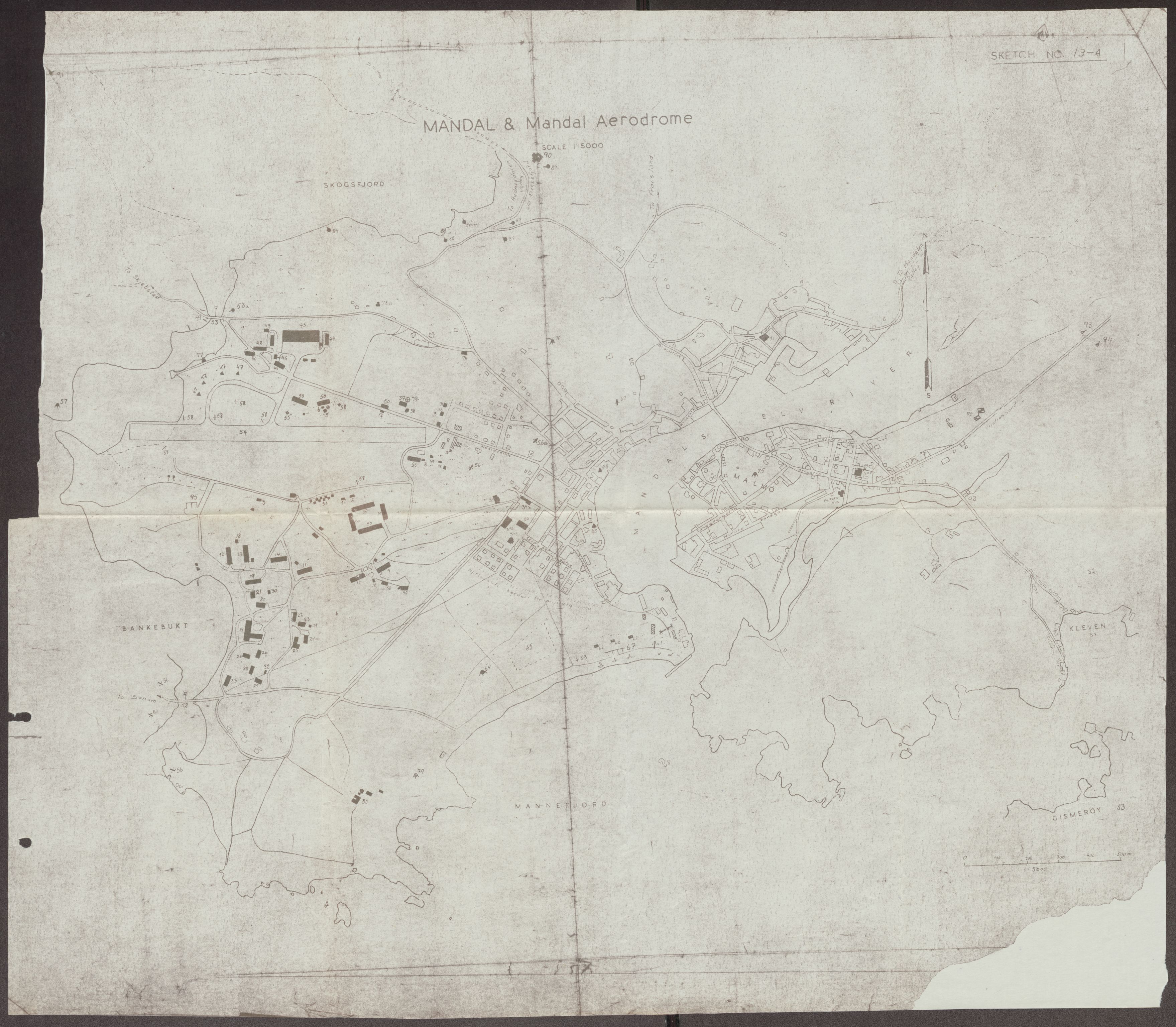 Forsvaret, Forsvarets overkommando II, AV/RA-RAFA-3915/D/Dd/L0008: Minefields. Prohibited Areas. Airfields, 1944, s. 40