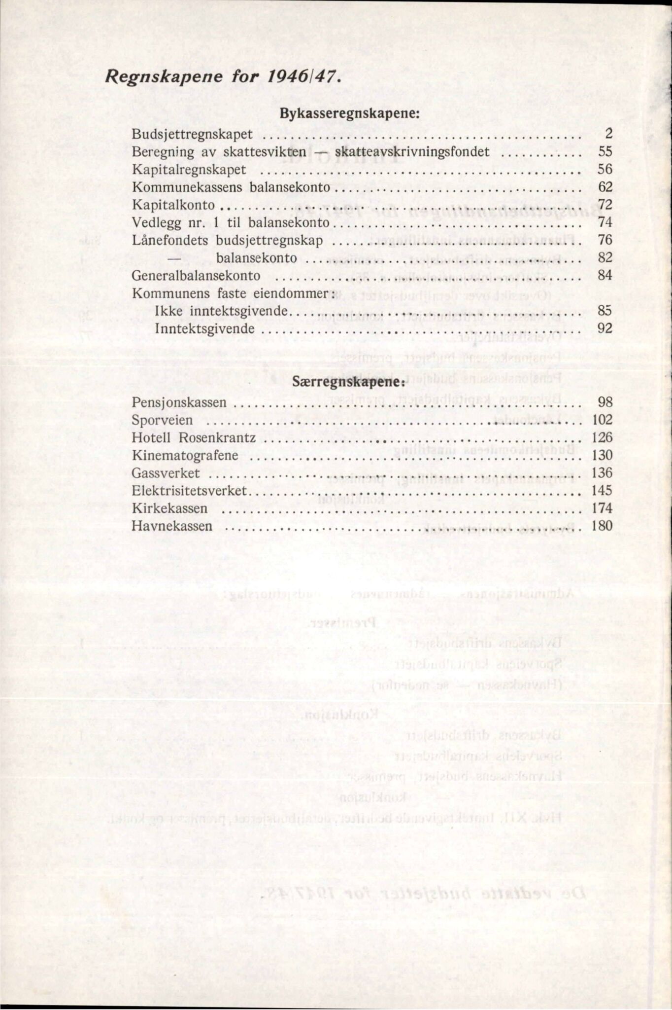 Bergen kommune. Formannskapet, BBA/A-0003/Ad/L0155: Bergens Kommuneforhandlinger, bind II, 1947