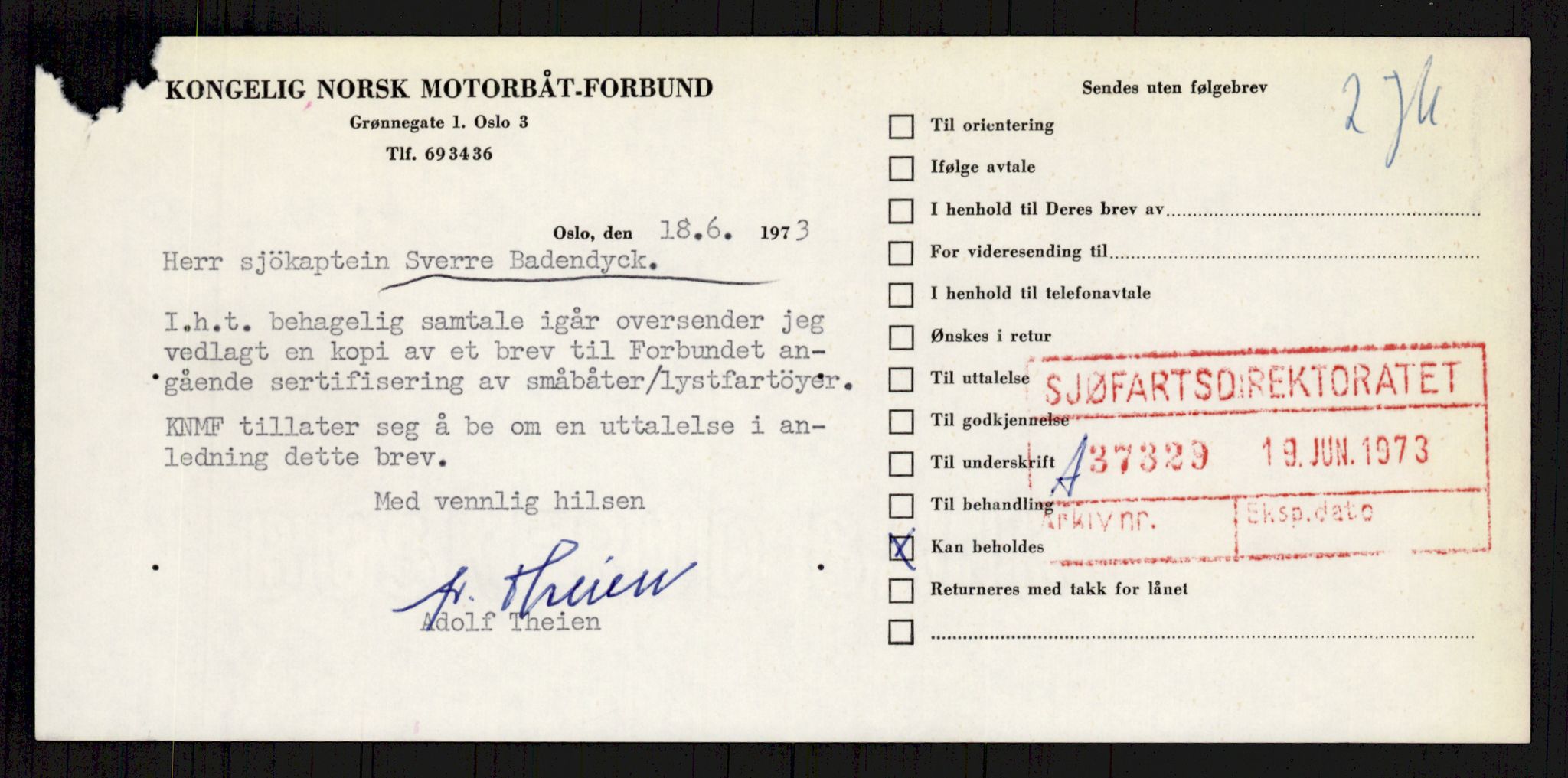 Sjøfartsdirektoratet med forløpere, generelt arkiv, AV/RA-S-1407/D/Du/Duc/L0641/0004: Skipskontrollen - Forskrifter    / Utleiebåter (2 mapper), 1977-1989, s. 393