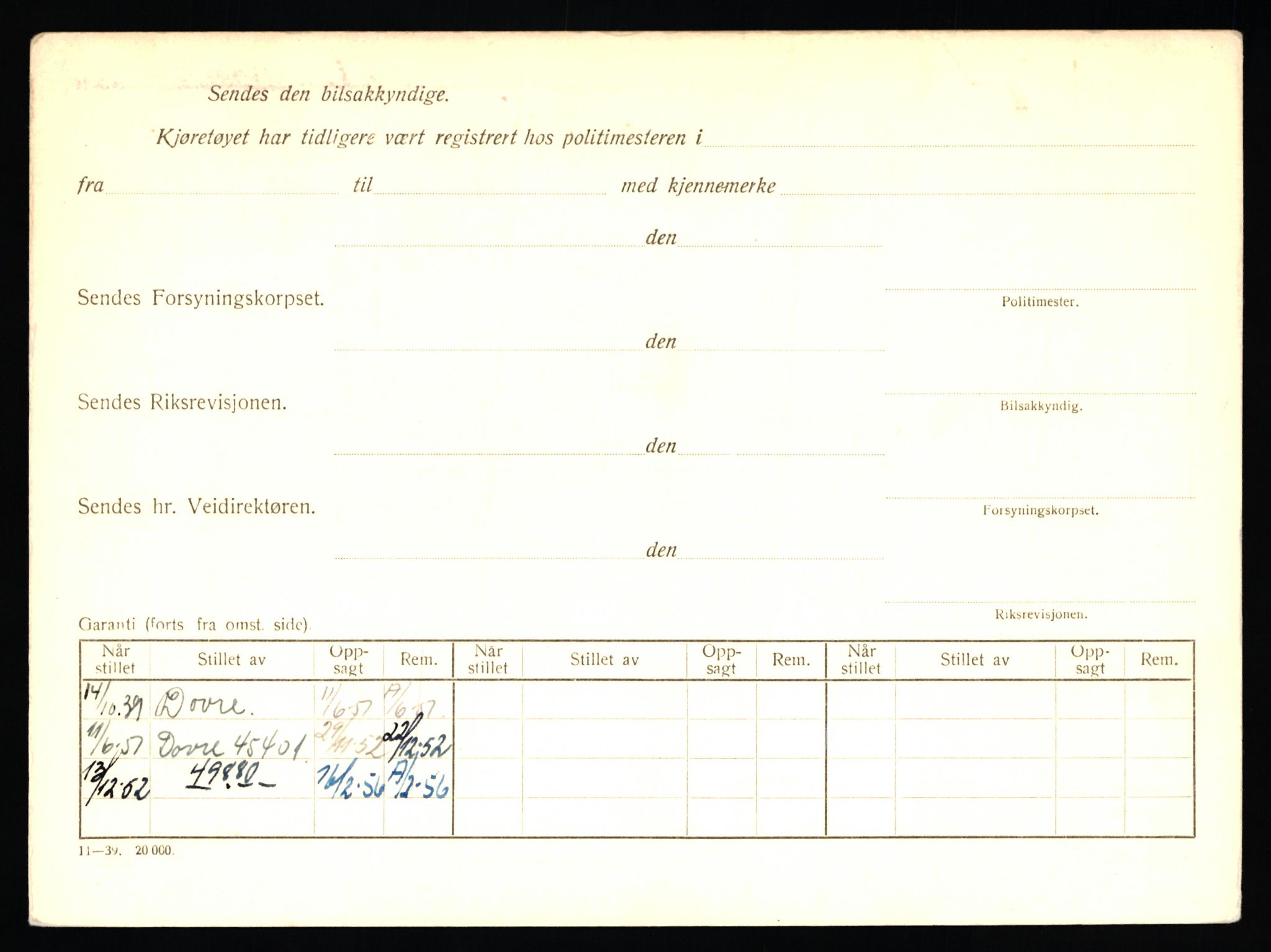 Stavanger trafikkstasjon, AV/SAST-A-101942/0/F/L0024: L-13000 - L-13499, 1930-1971, s. 1950