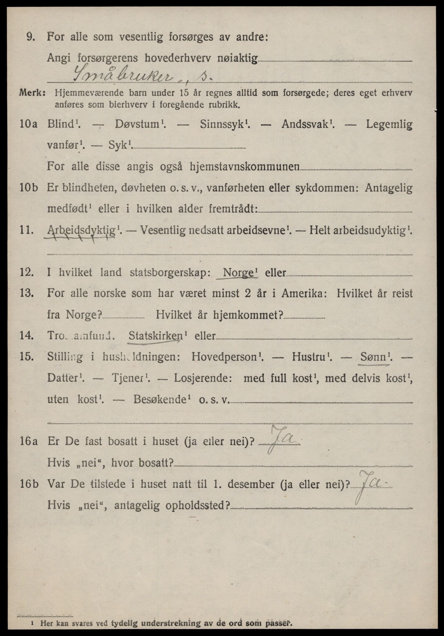SAT, Folketelling 1920 for 1528 Sykkylven herred, 1920, s. 3042