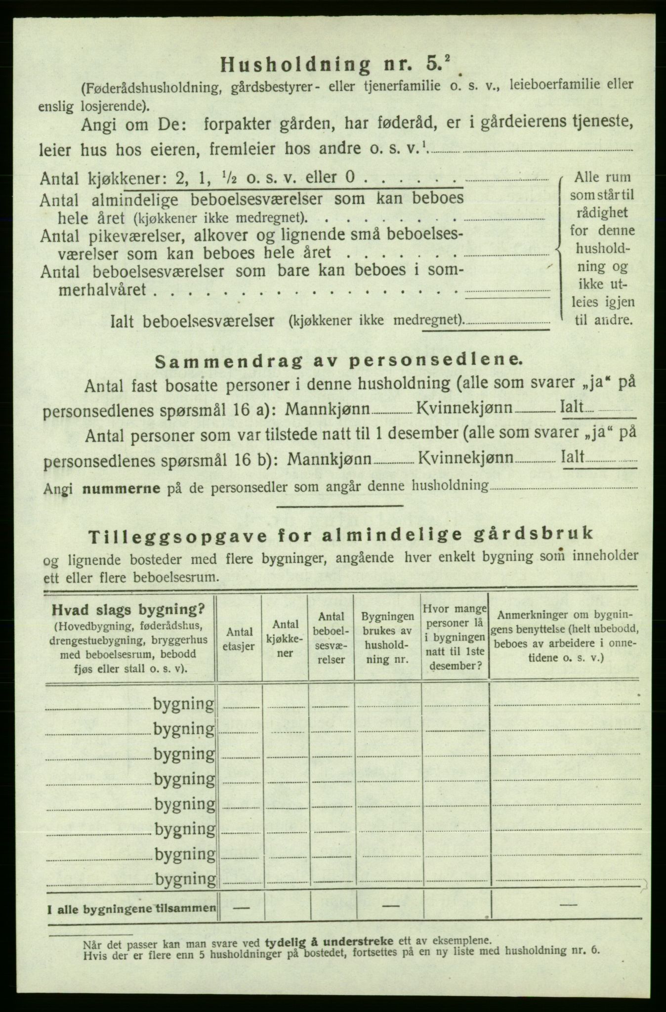 SAB, Folketelling 1920 for 1212 Skånevik herred, 1920, s. 317