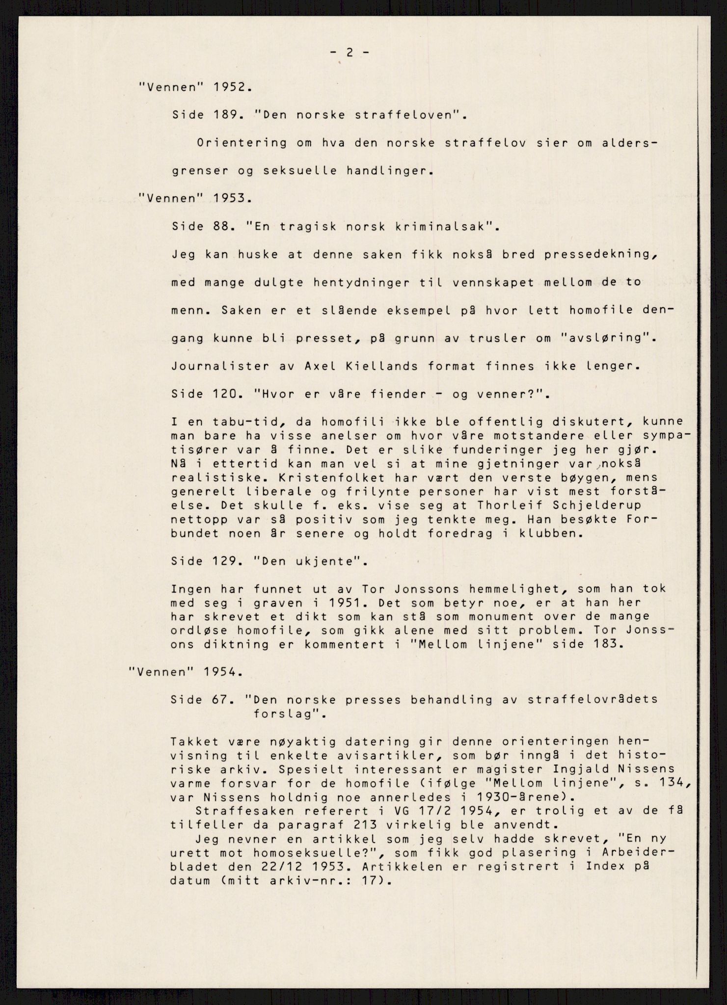 Det Norske Forbundet av 1948/Landsforeningen for Lesbisk og Homofil Frigjøring, RA/PA-1216/A/Ag/L0002: "Vi løsnet et skred", 1959-1995, s. 579