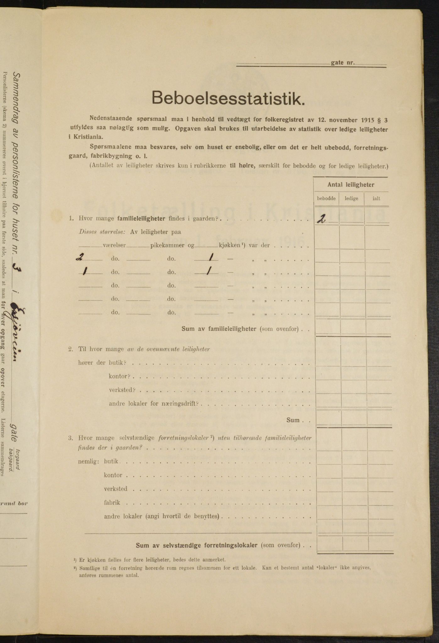 OBA, Kommunal folketelling 1.2.1916 for Kristiania, 1916, s. 22321