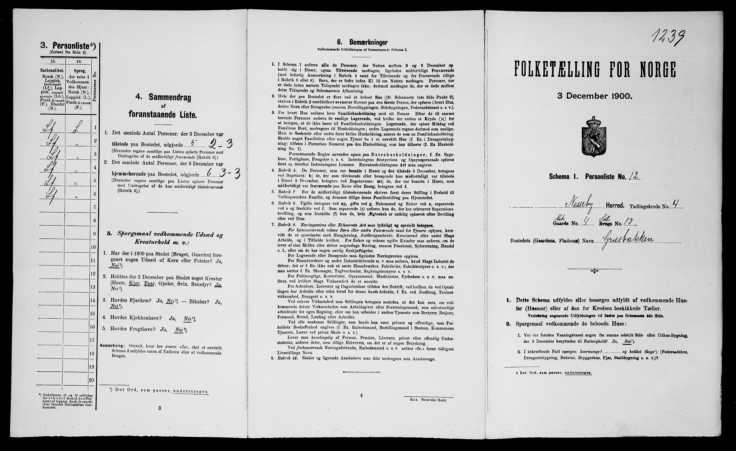 SATØ, Folketelling 1900 for 2027 Nesseby herred, 1900, s. 375