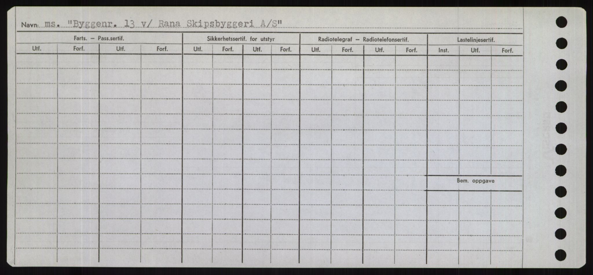 Sjøfartsdirektoratet med forløpere, Skipsmålingen, RA/S-1627/H/Hd/L0006: Fartøy, Byg-Båt, s. 564