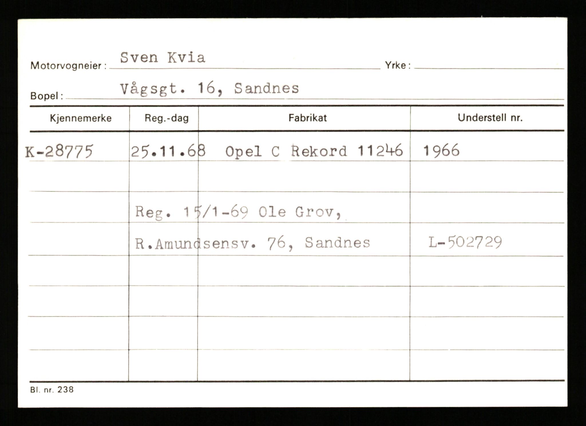 Stavanger trafikkstasjon, AV/SAST-A-101942/0/G/L0005: Registreringsnummer: 23000 - 34245, 1930-1971, s. 1841