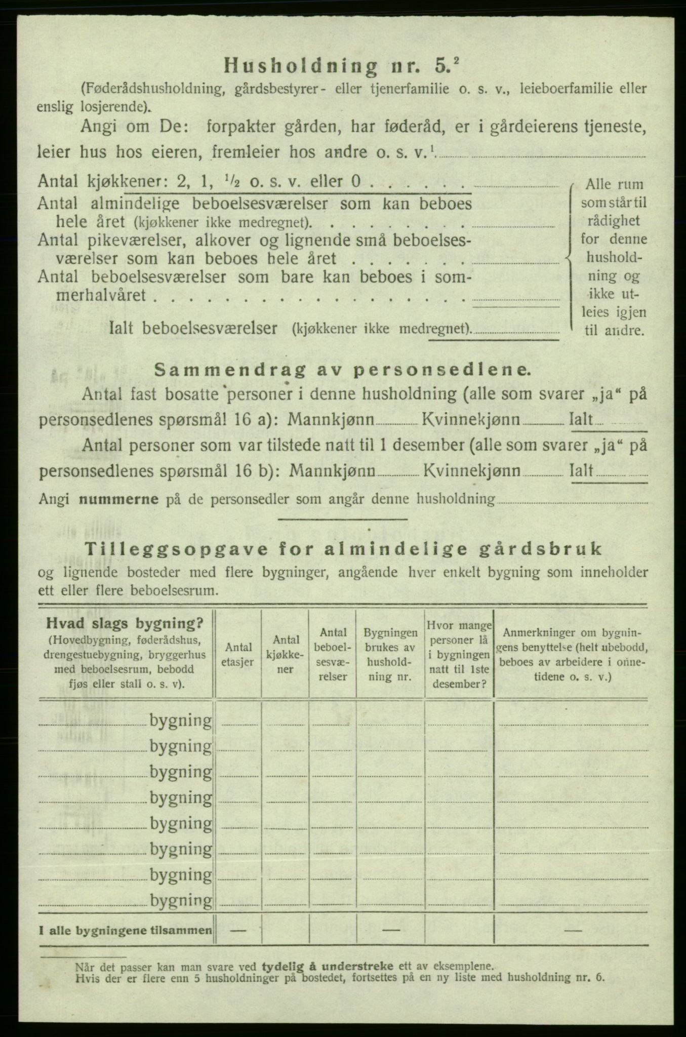 SAB, Folketelling 1920 for 1212 Skånevik herred, 1920, s. 877