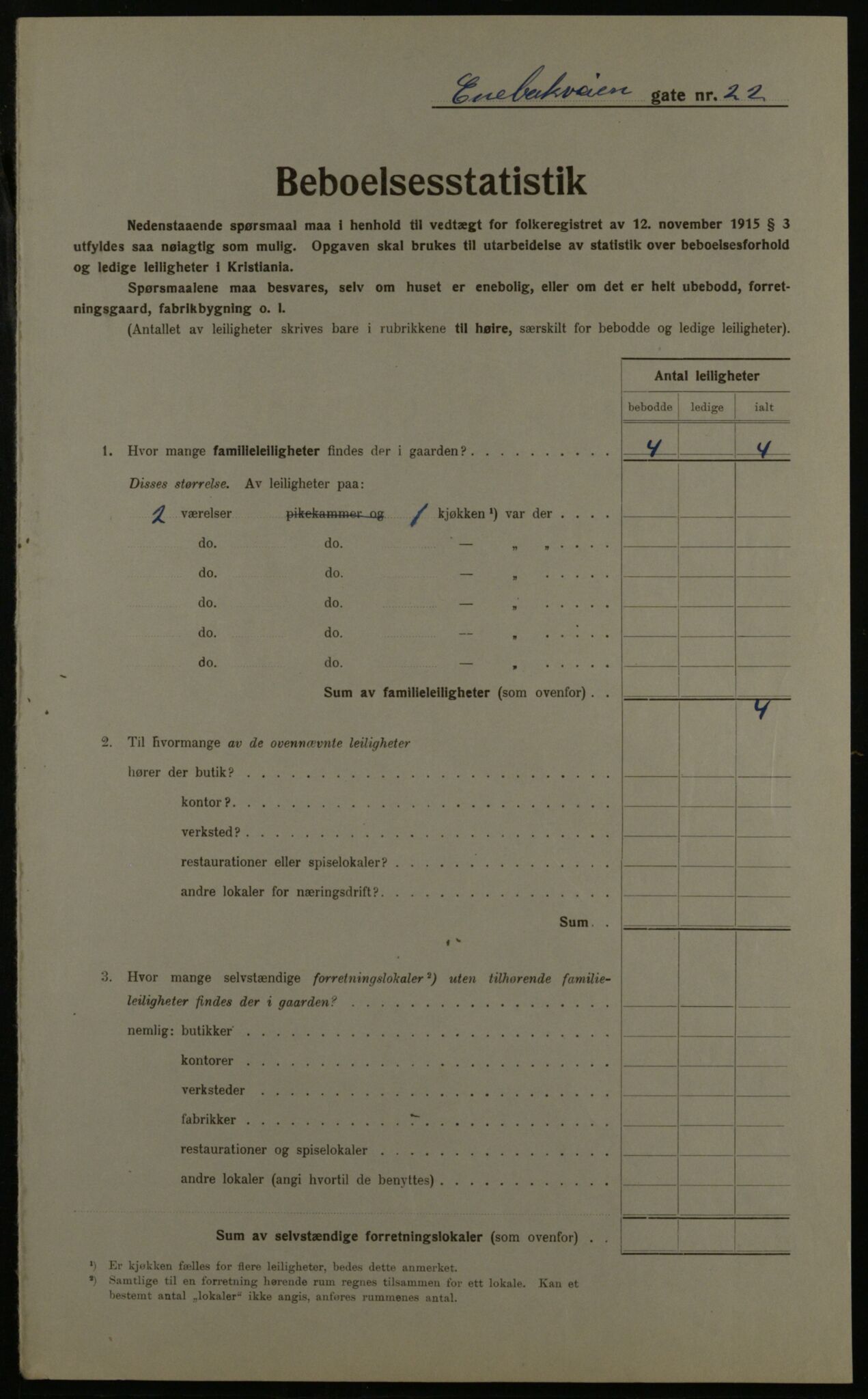 OBA, Kommunal folketelling 1.12.1923 for Kristiania, 1923, s. 23612