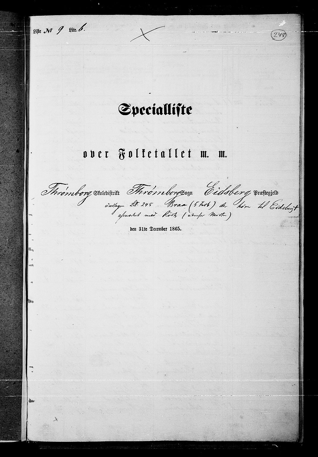 RA, Folketelling 1865 for 0125P Eidsberg prestegjeld, 1865, s. 225