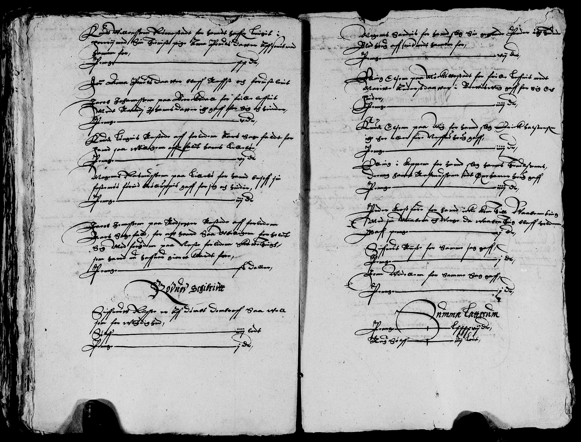 Rentekammeret inntil 1814, Reviderte regnskaper, Lensregnskaper, AV/RA-EA-5023/R/Rb/Rbt/L0006: Bergenhus len, 1608-1611