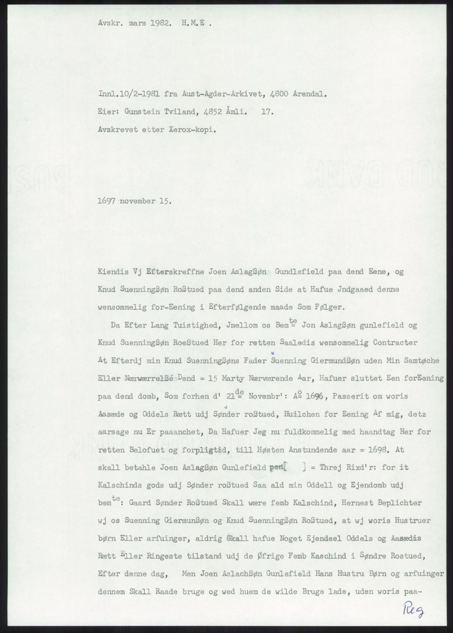 Samlinger til kildeutgivelse, Diplomavskriftsamlingen, AV/RA-EA-4053/H/Ha, s. 243