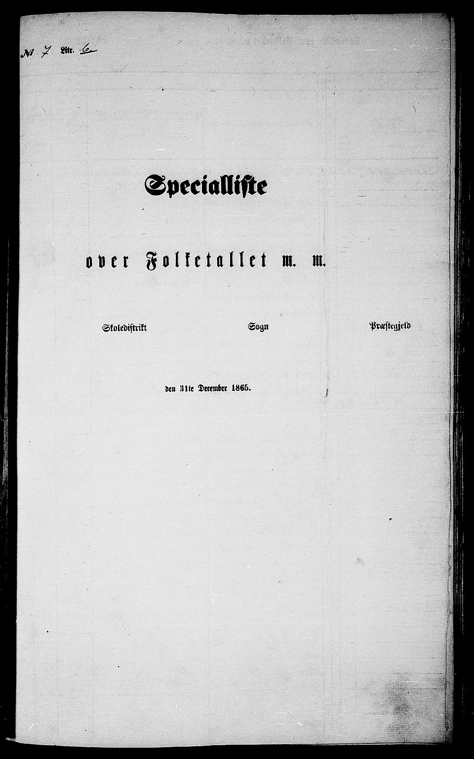 RA, Folketelling 1865 for 1437P Kinn prestegjeld, 1865, s. 141